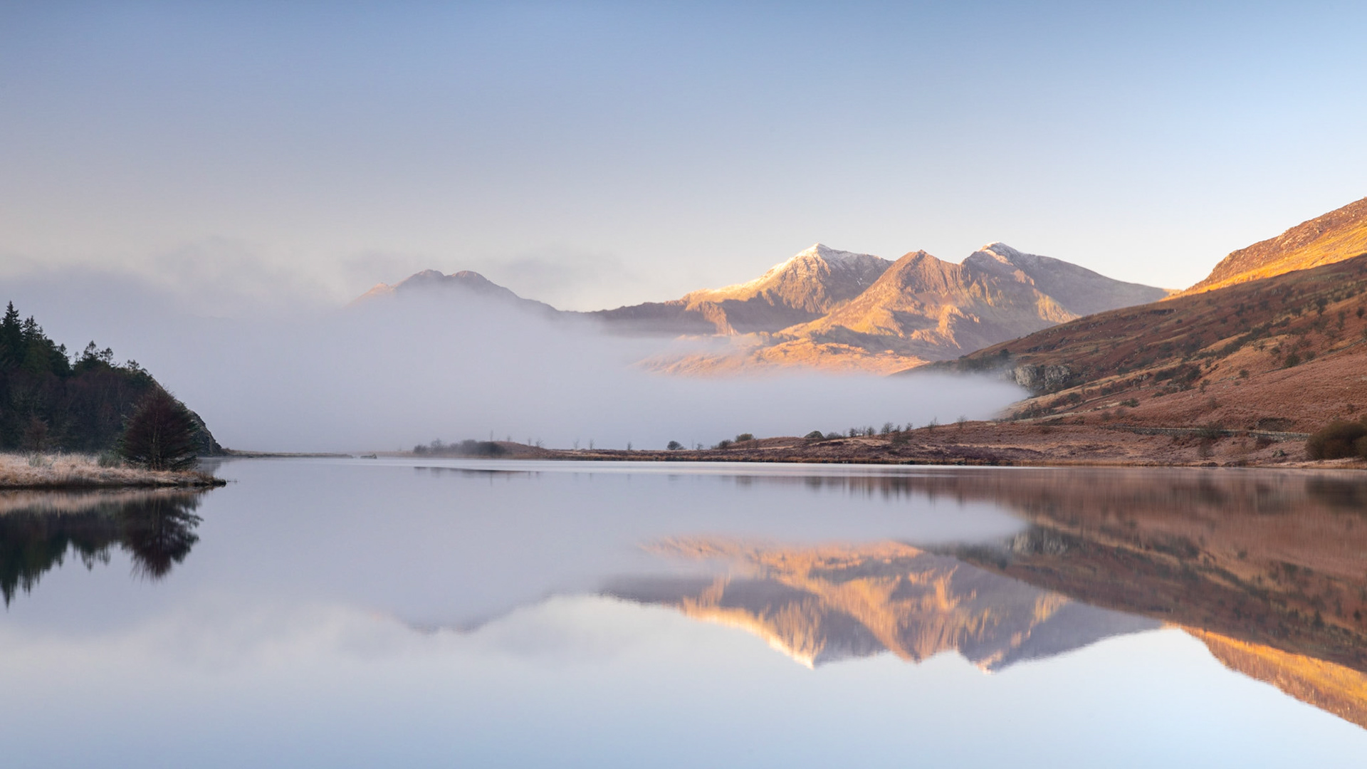 Snowdon Horseshoe from Llynnau Mymbyr