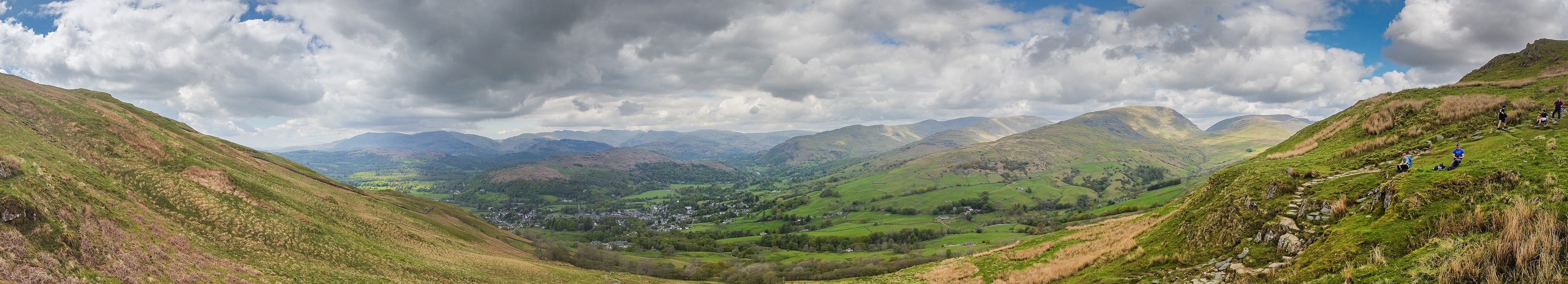 Ambleside from Wansfell