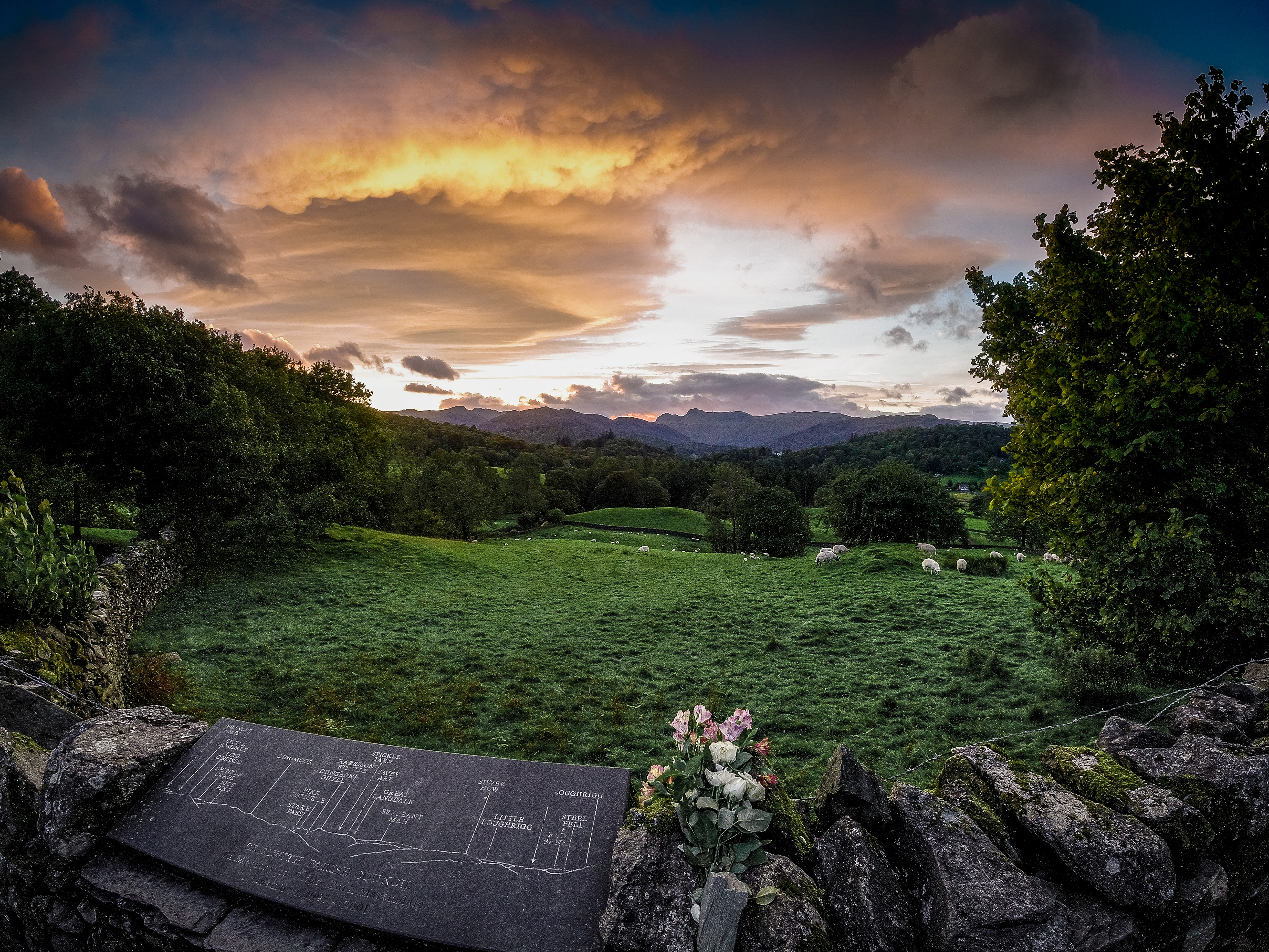 Lake District sunset