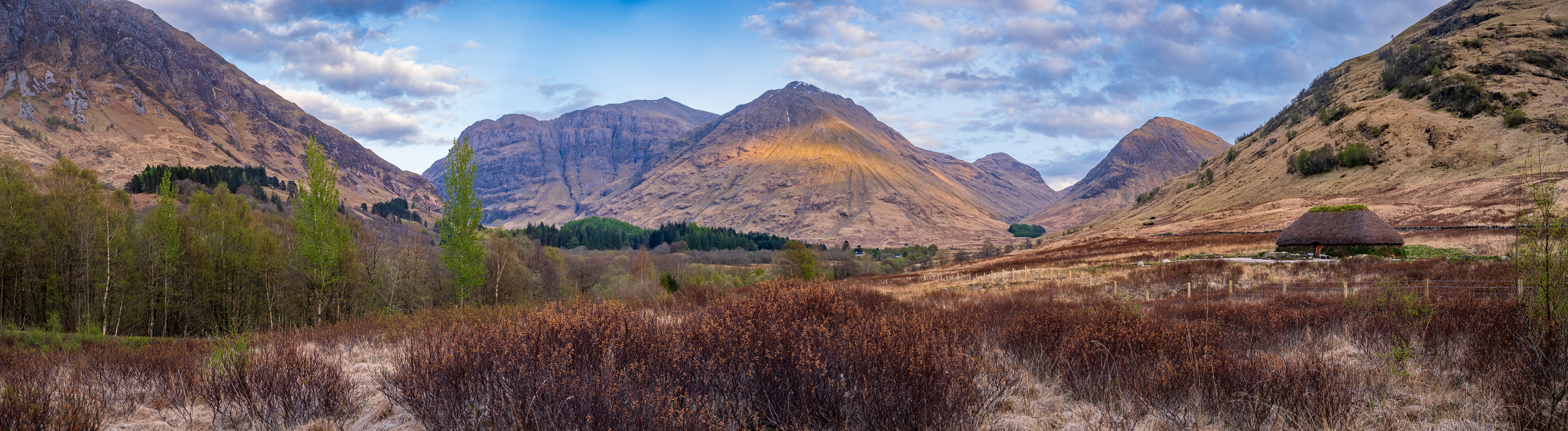 View from Glencoe Visitor Centre