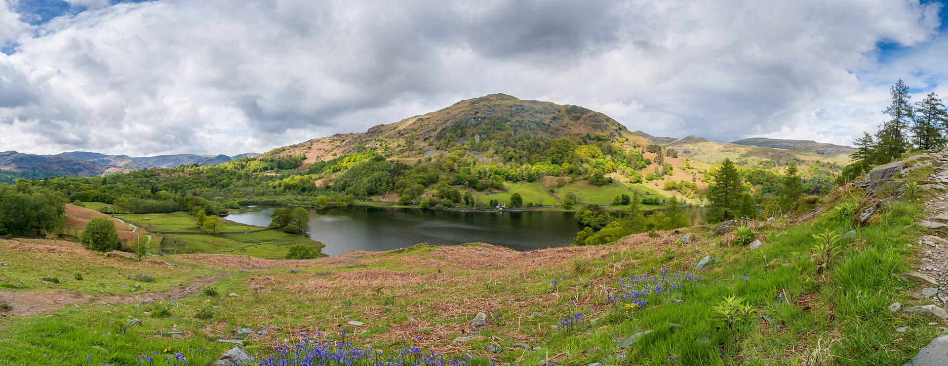 Nab Scar and Rydal Water