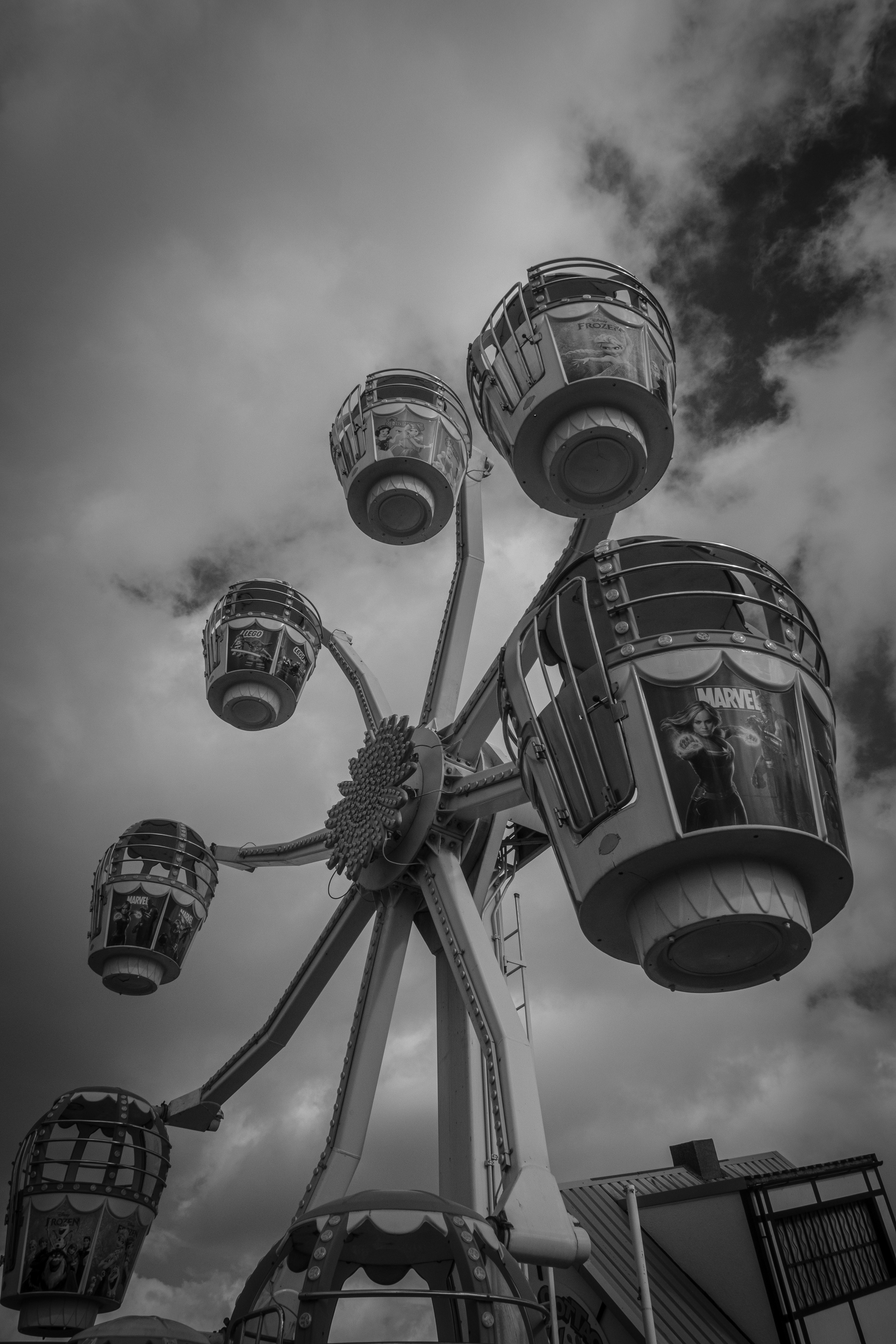 Funfair at South Shields.