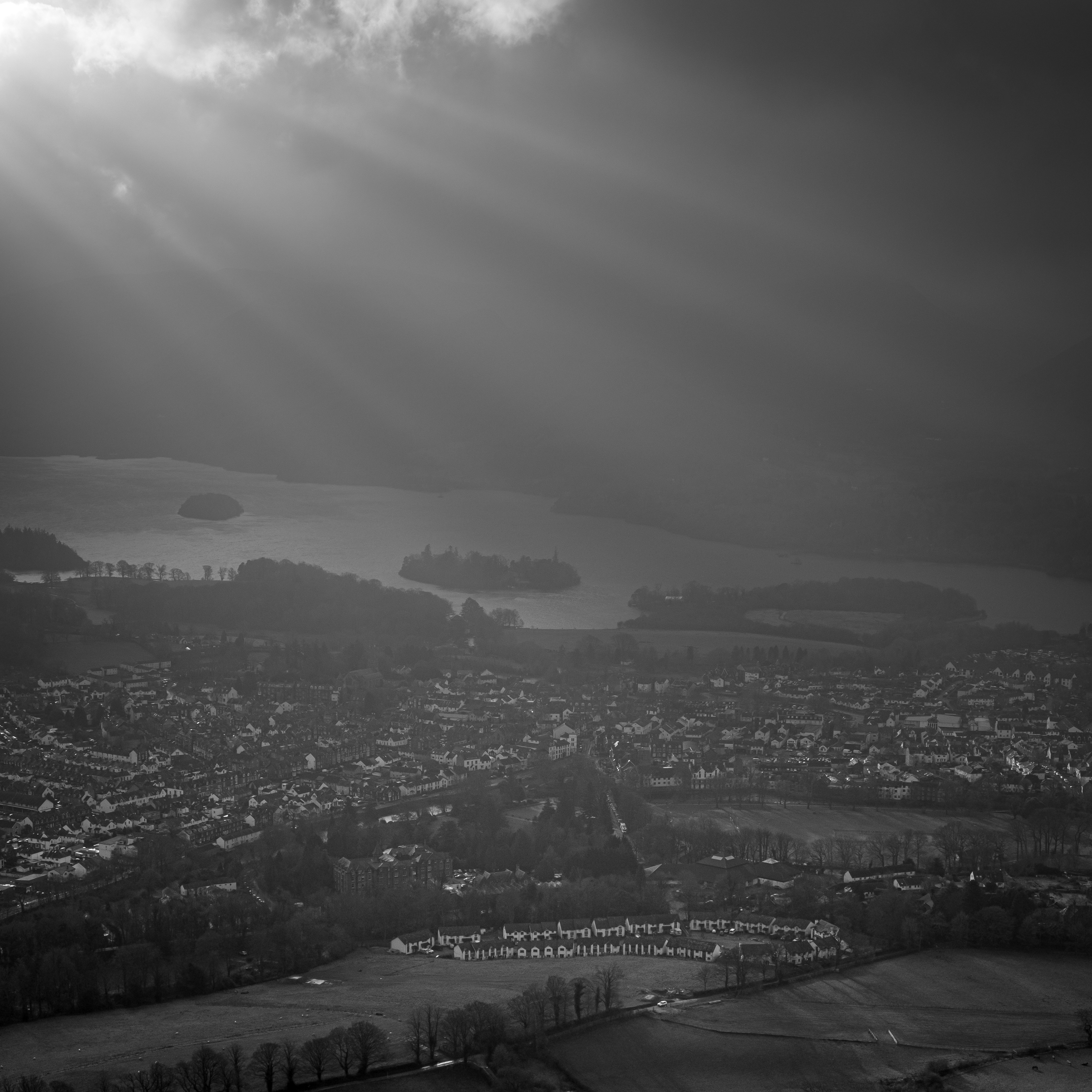 Light Rays on Derwentwater