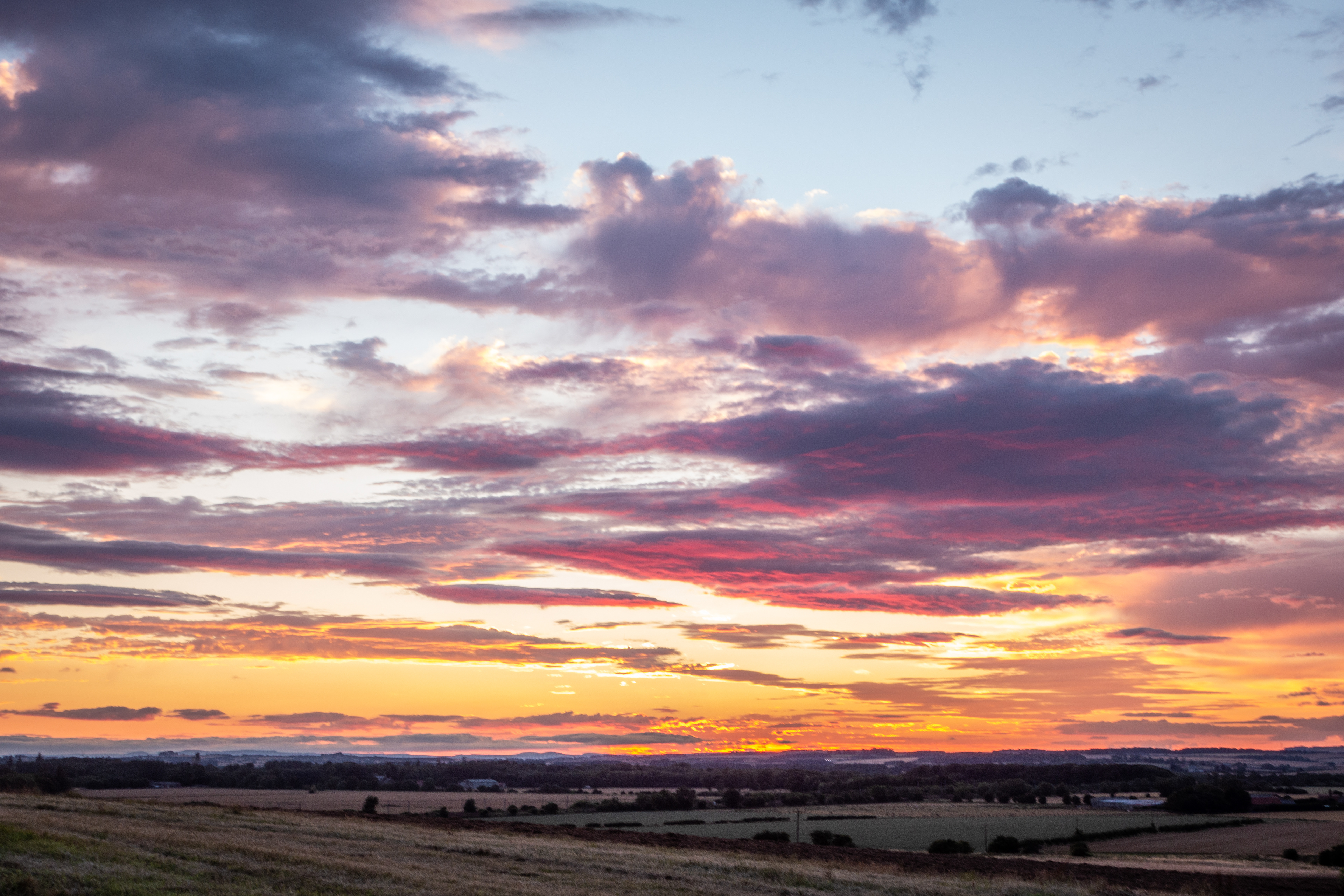 Lindisfarne sunset