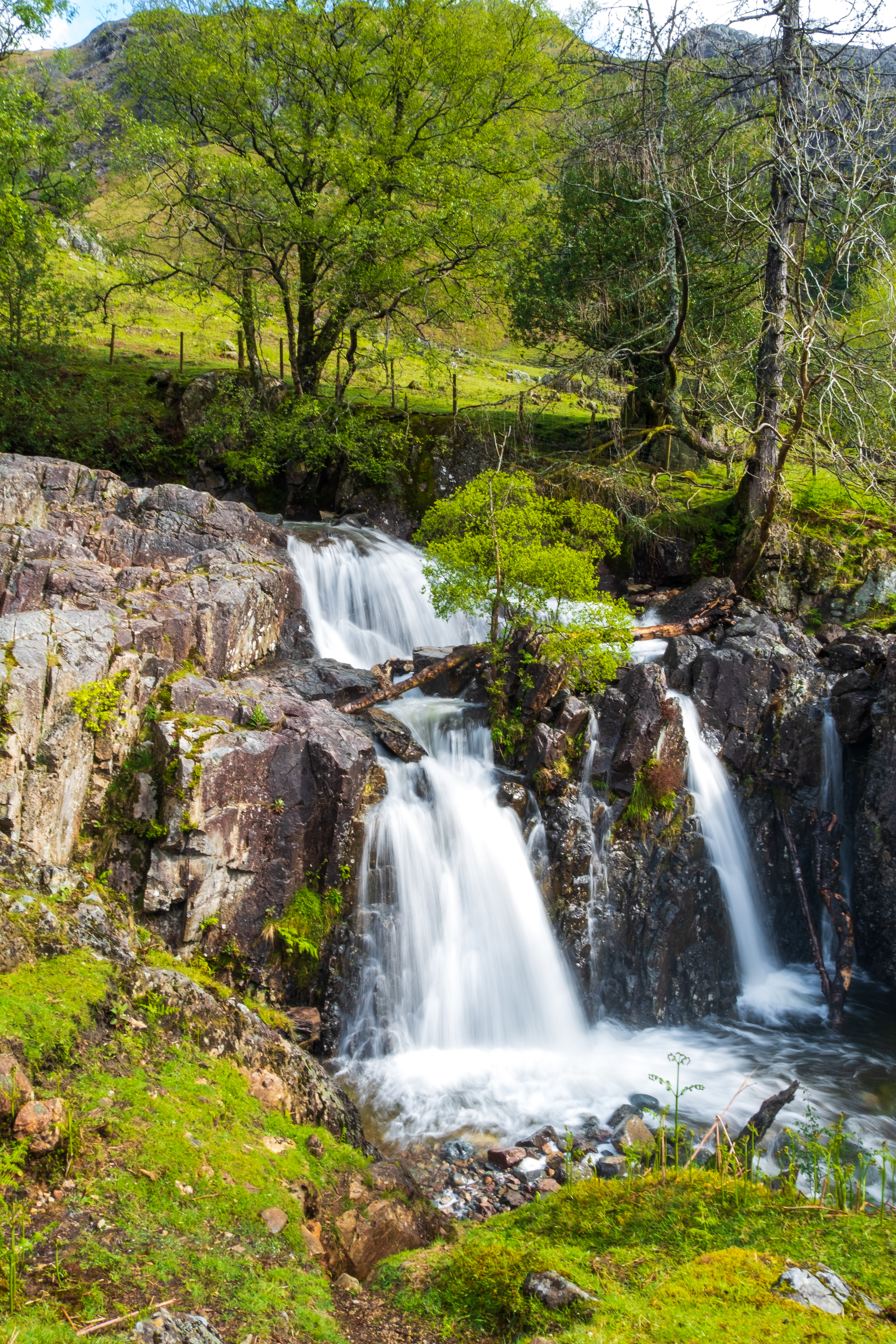 Waterfalls on Stickle Gill