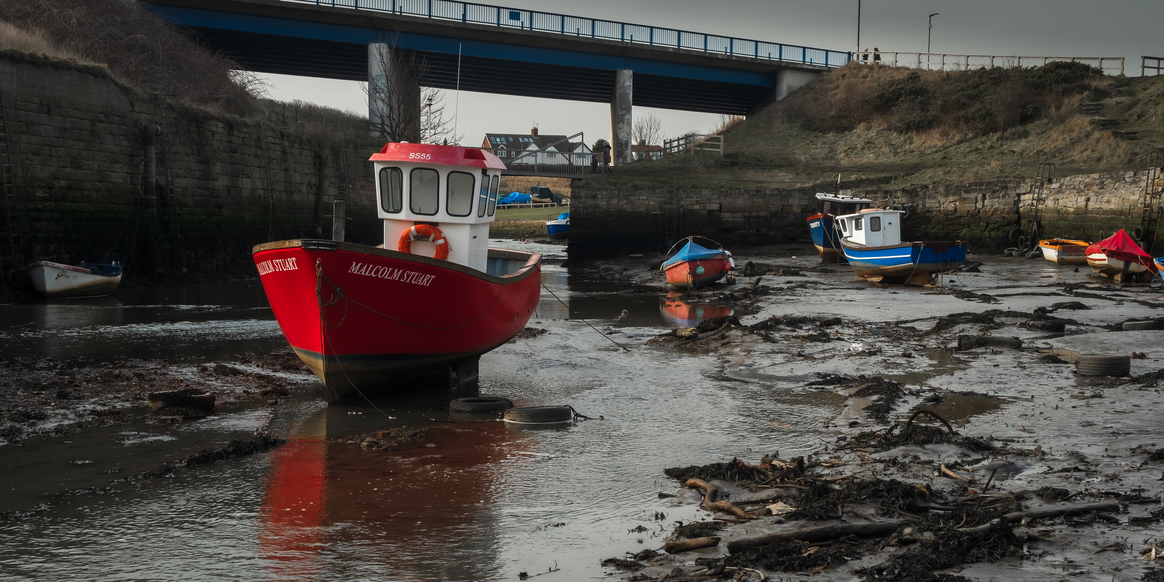 Fishing Boats, Seaton Sluice