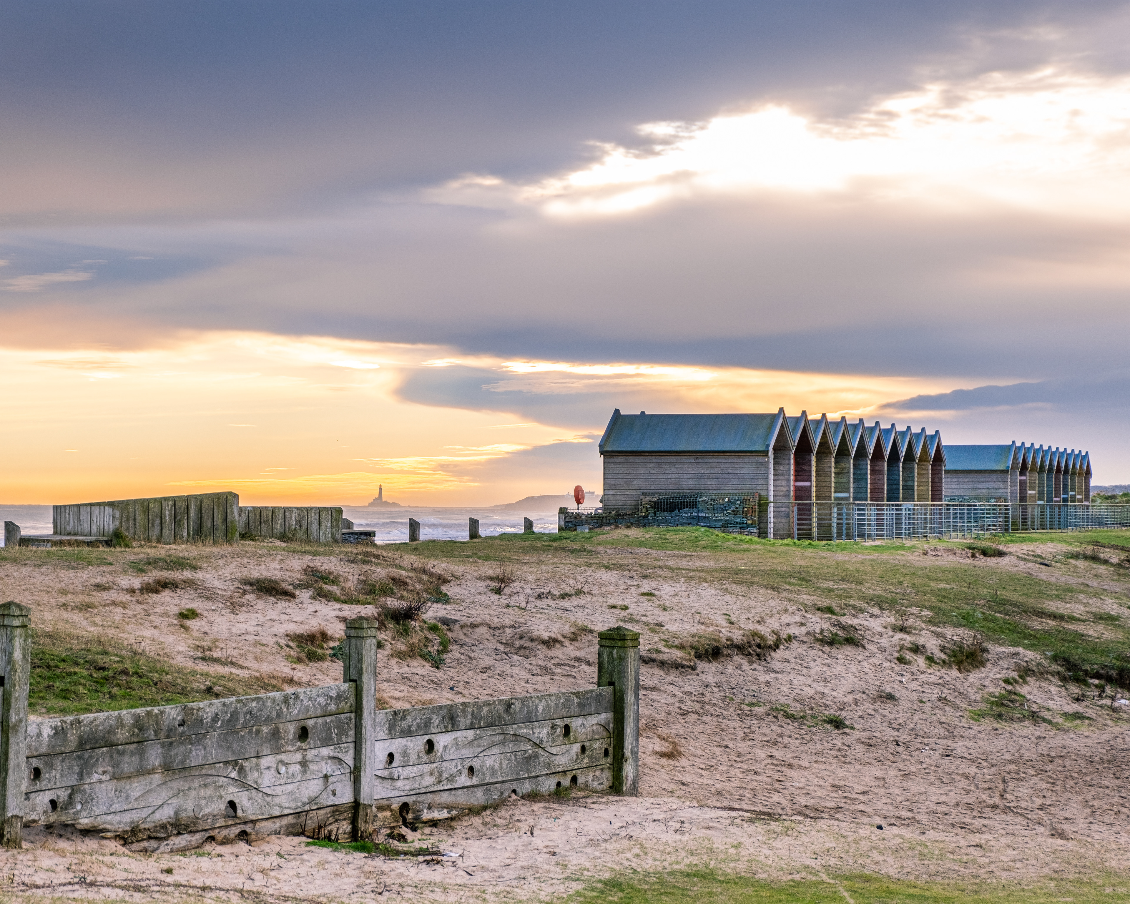 Blyth Beach huts