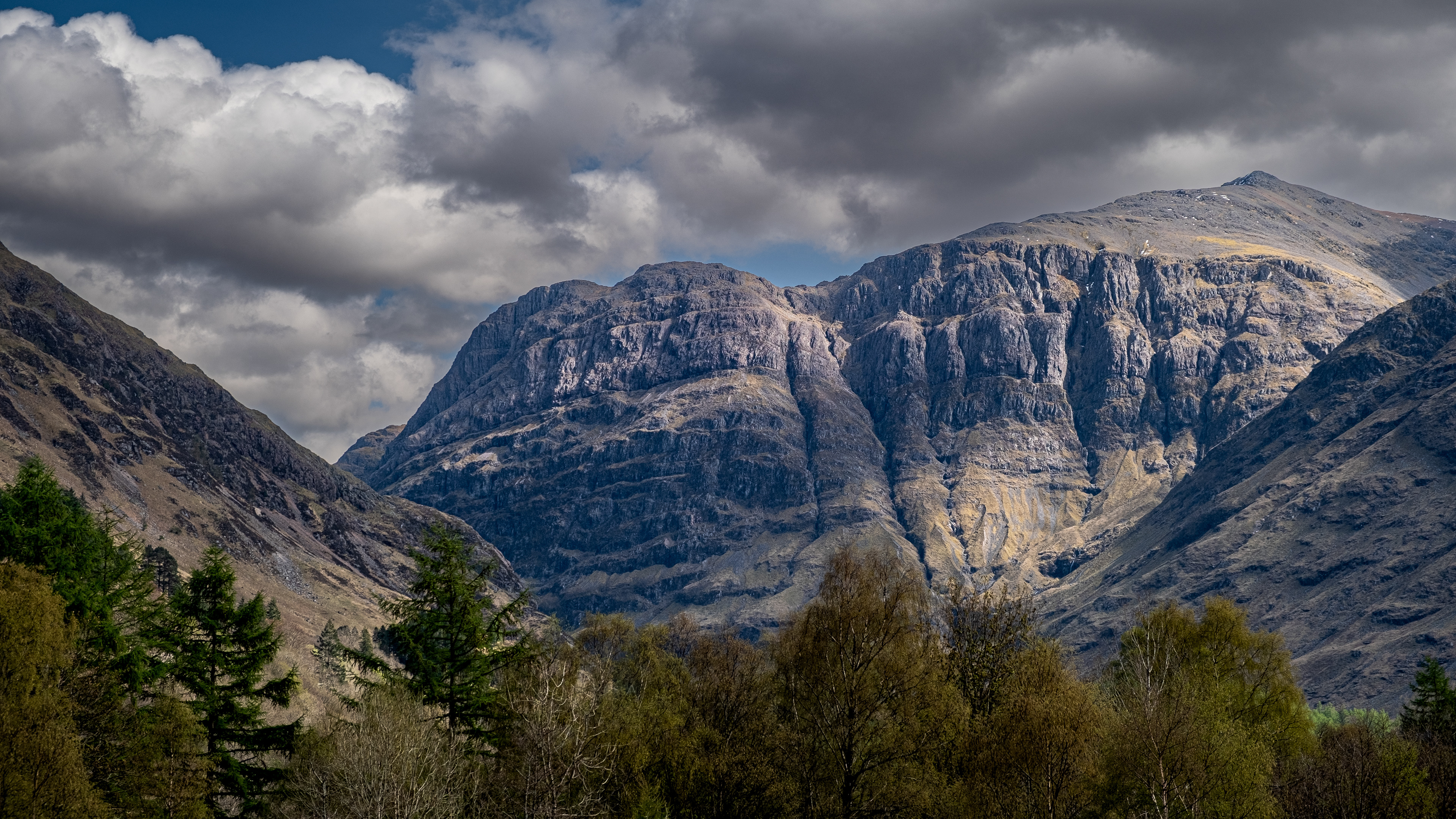 View from Glencoe Camping & Caravan Site
