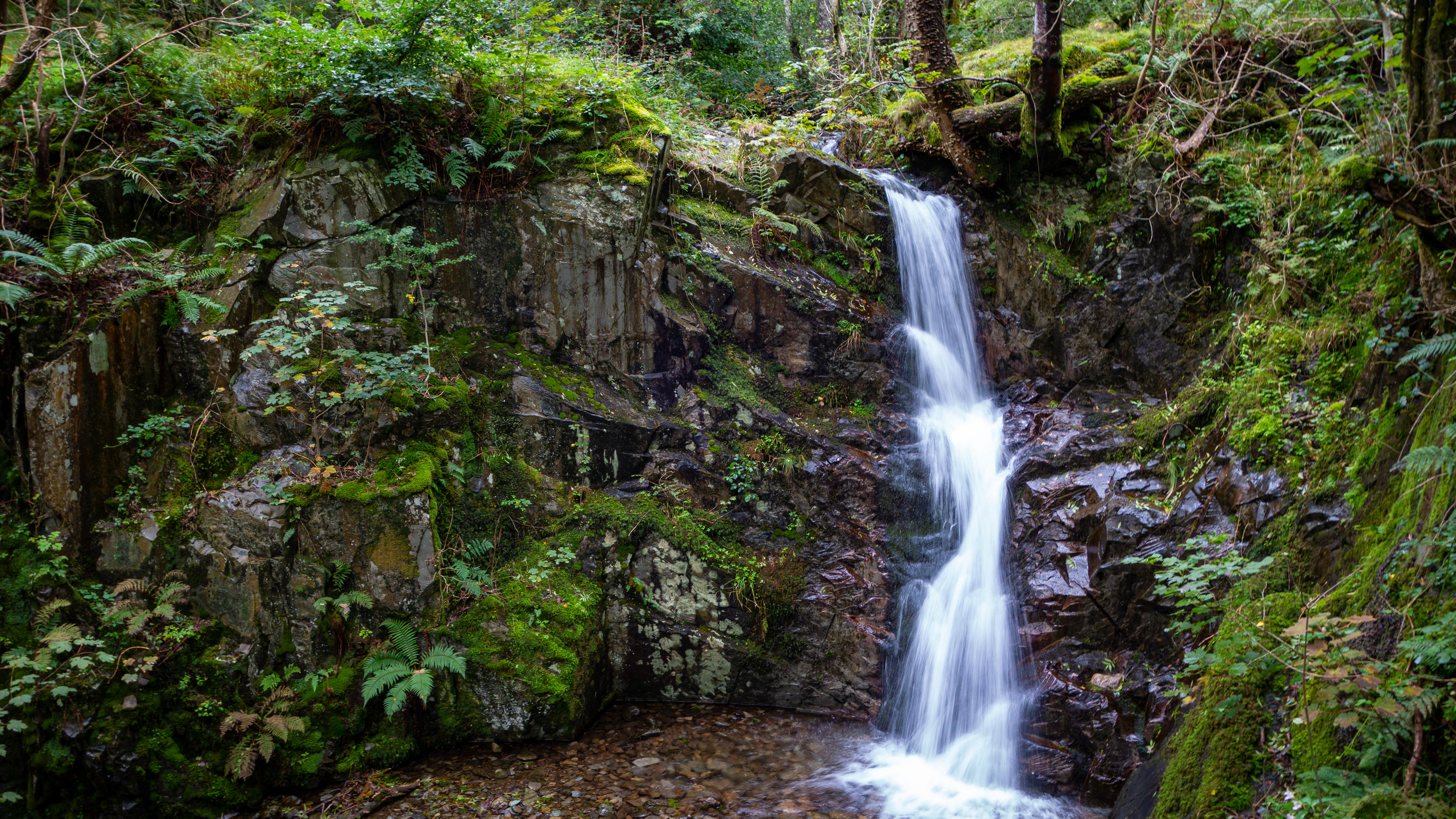 Waterfall near Rydal, Lake District