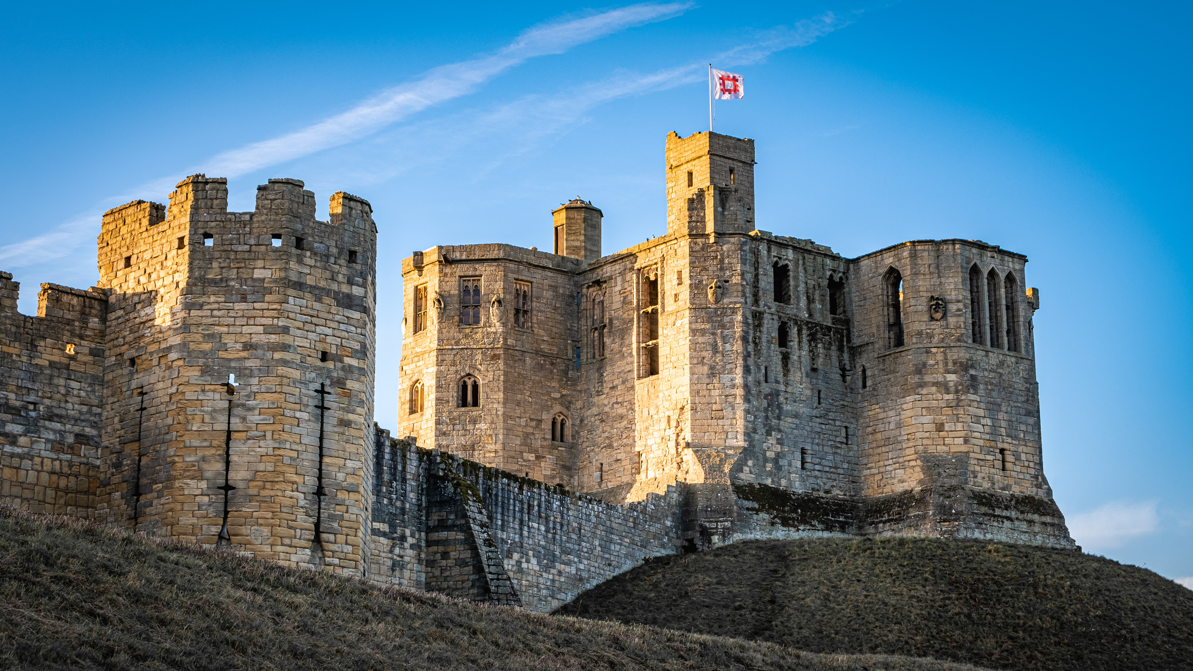 Warkworth Castle, Northumberland