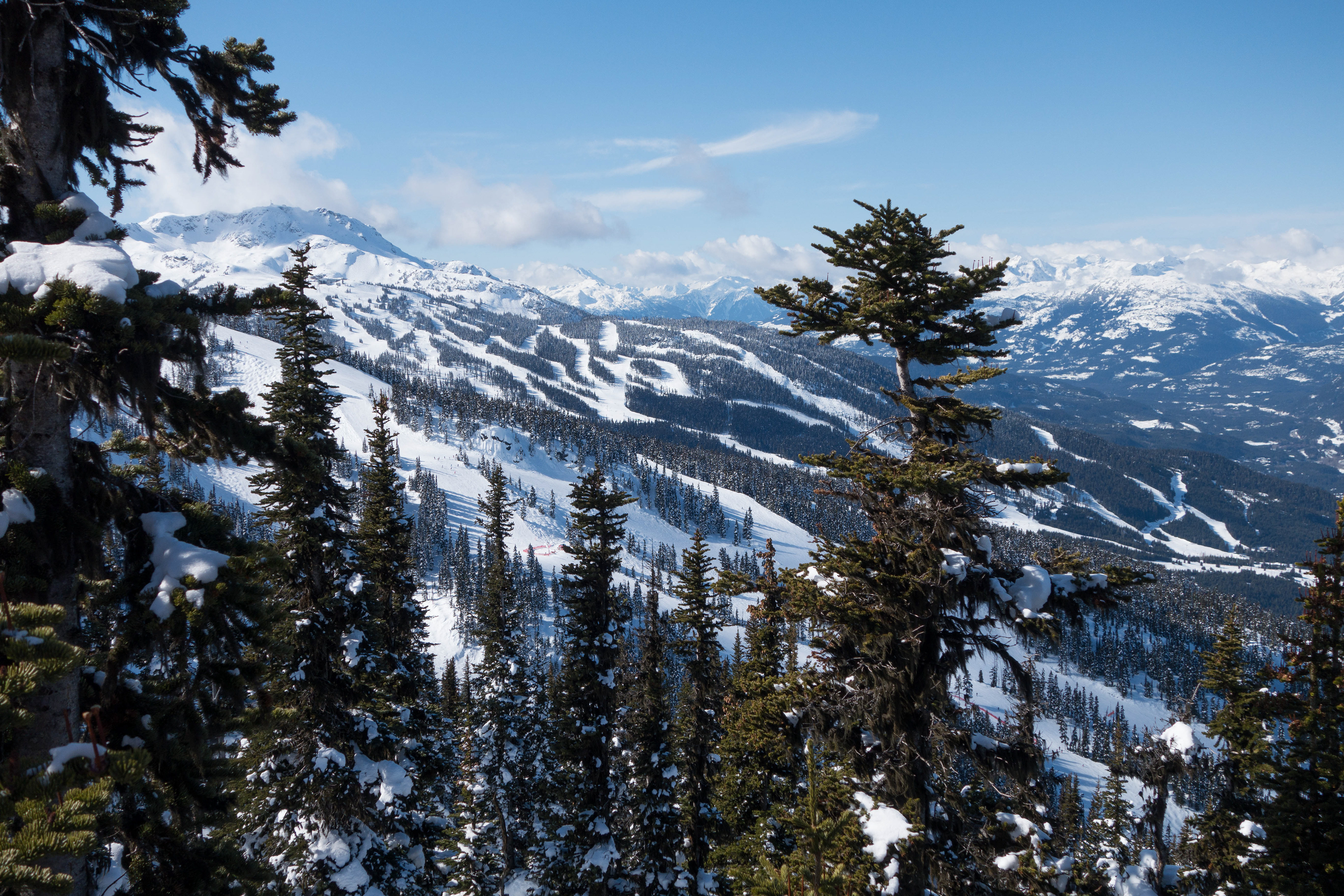 Looking at Whistler Mountain