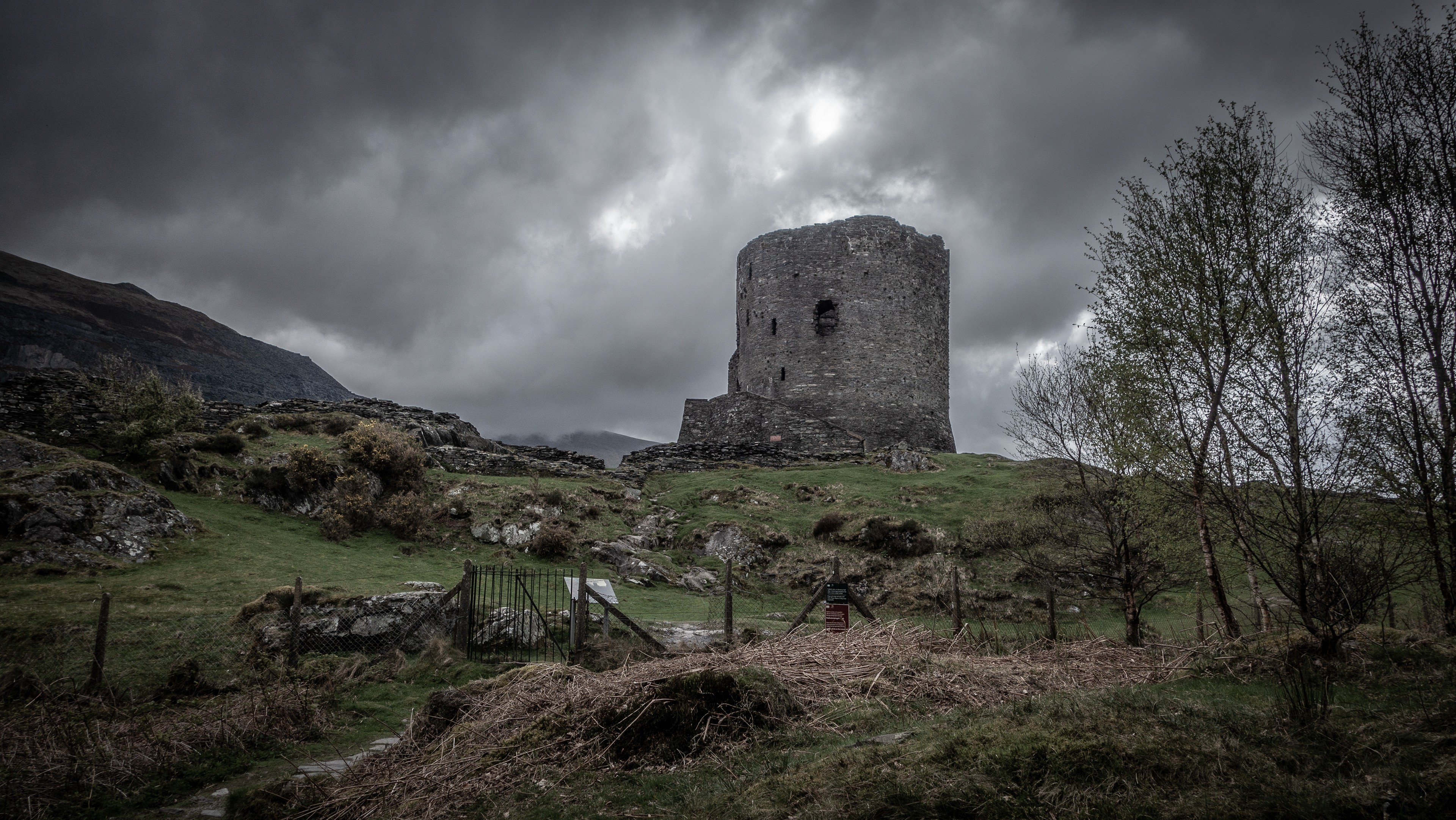 Dolbadarn Castle, Llanberis, Wales