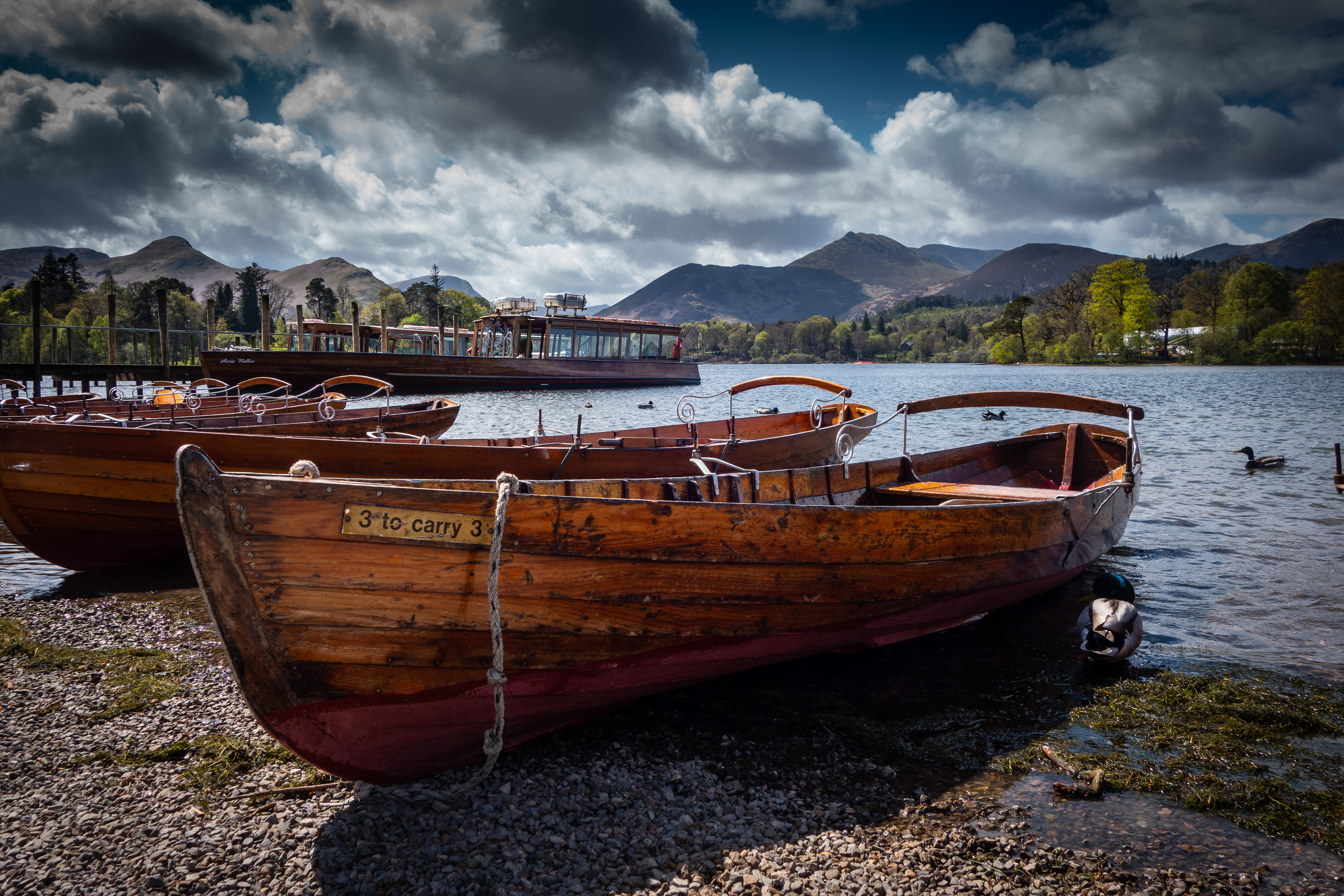 Boats on Derwentwater Keswick