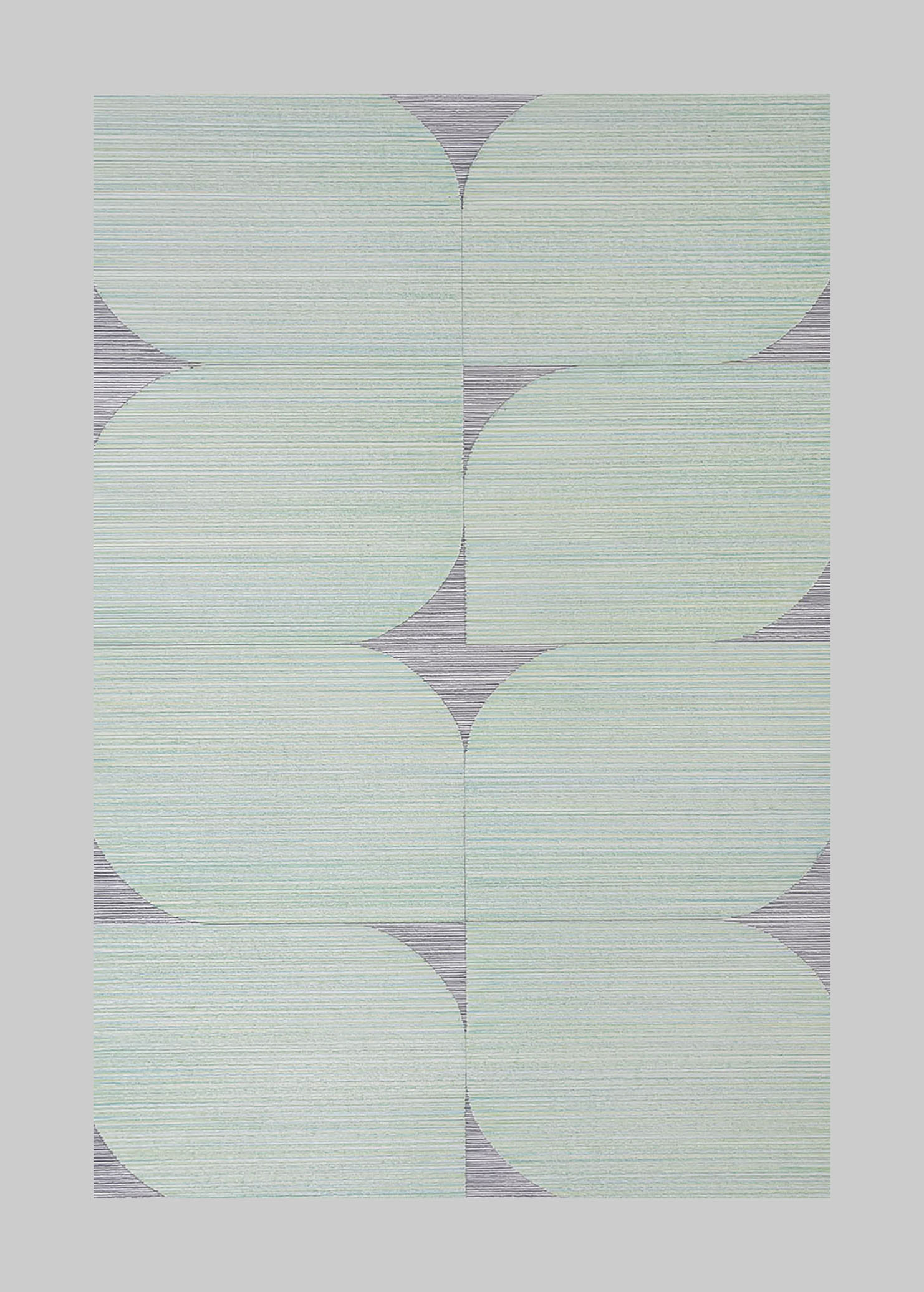 Oscillate 2, 2024 - coloured pencil on 315g Heritage paper - 68.5 x 50 cm