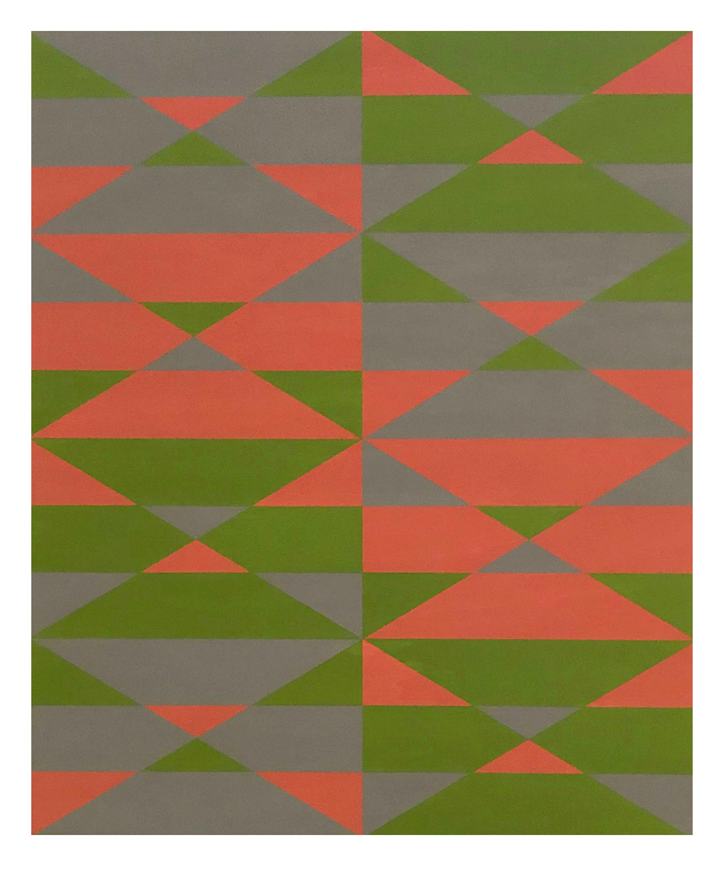 Silent, 2019 - acrylic on plywood panel, 120 x 100 cm