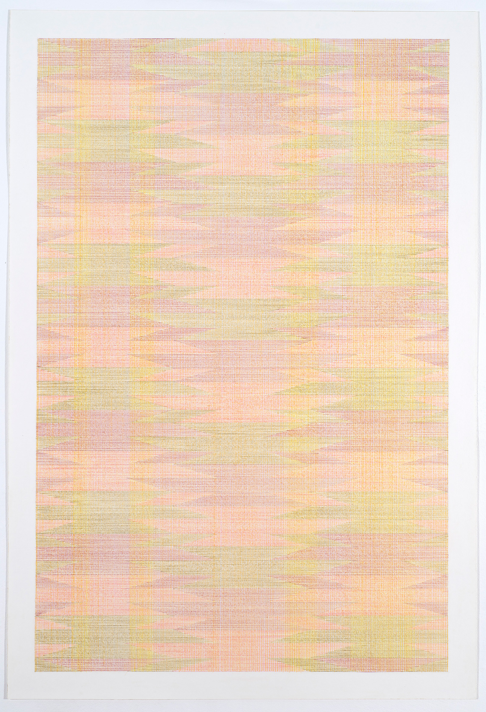 What If? 14, 2021 - coloured pencil on 315g Heritage paper - 100 x 68 cm