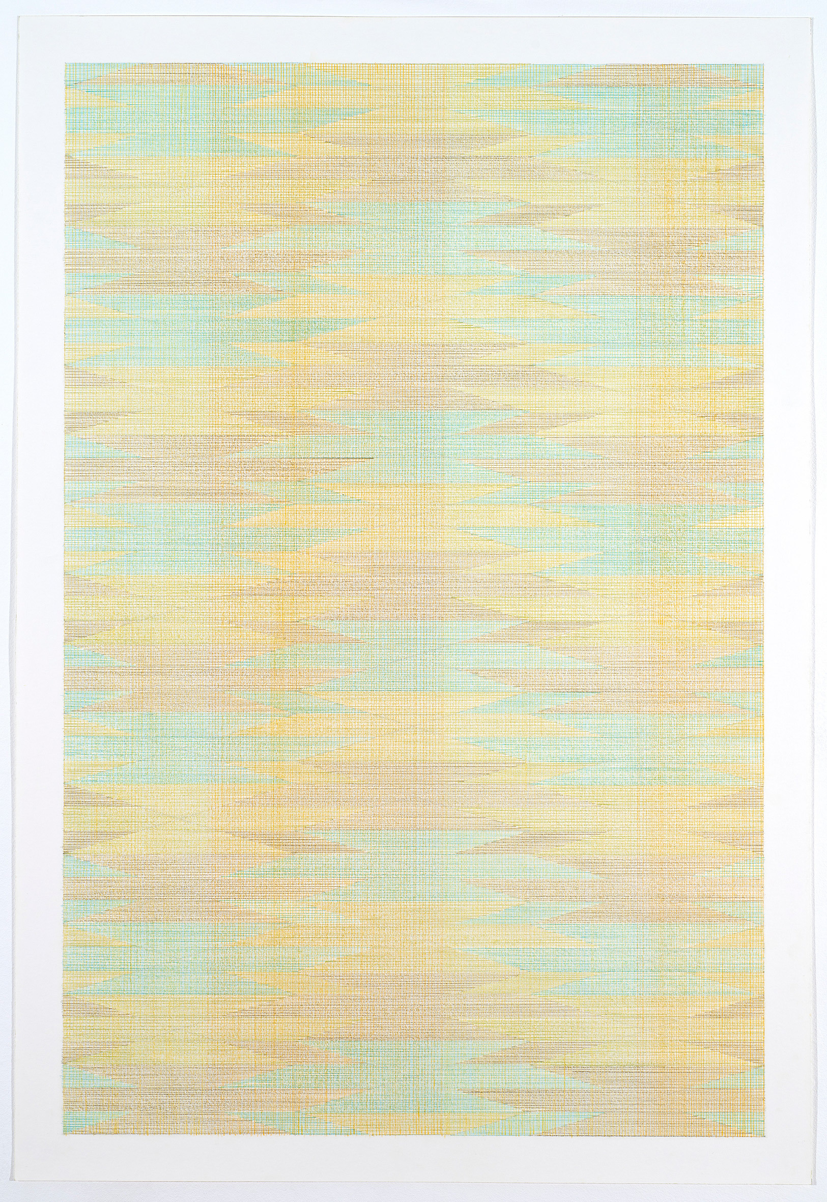 What If? 15, 2021 - coloured pencil on 315g Heritage paper - 100 x 68 cm