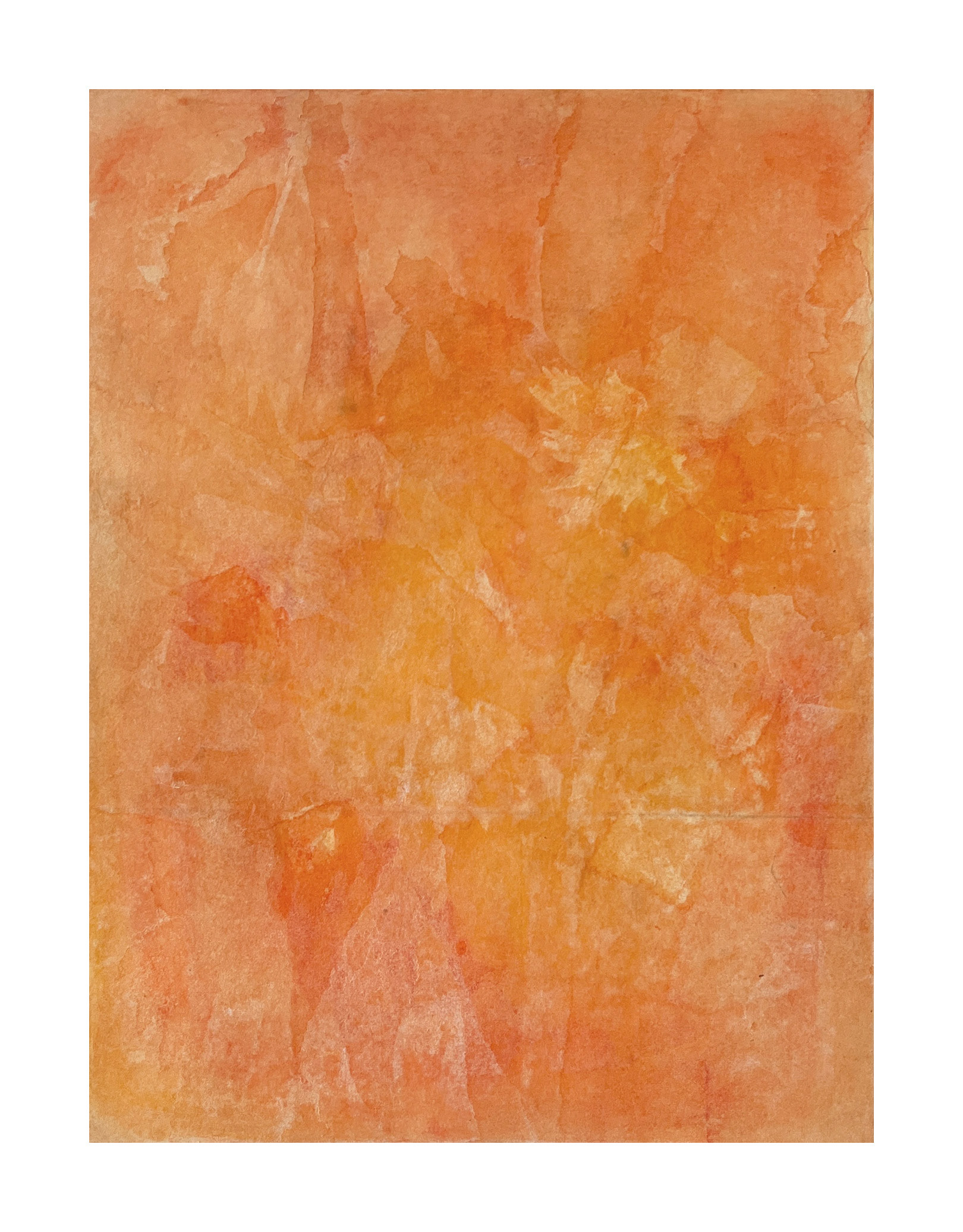 Back to Before - soft pastel on Kozo paper on panel - 43 x 33 cm (framed)