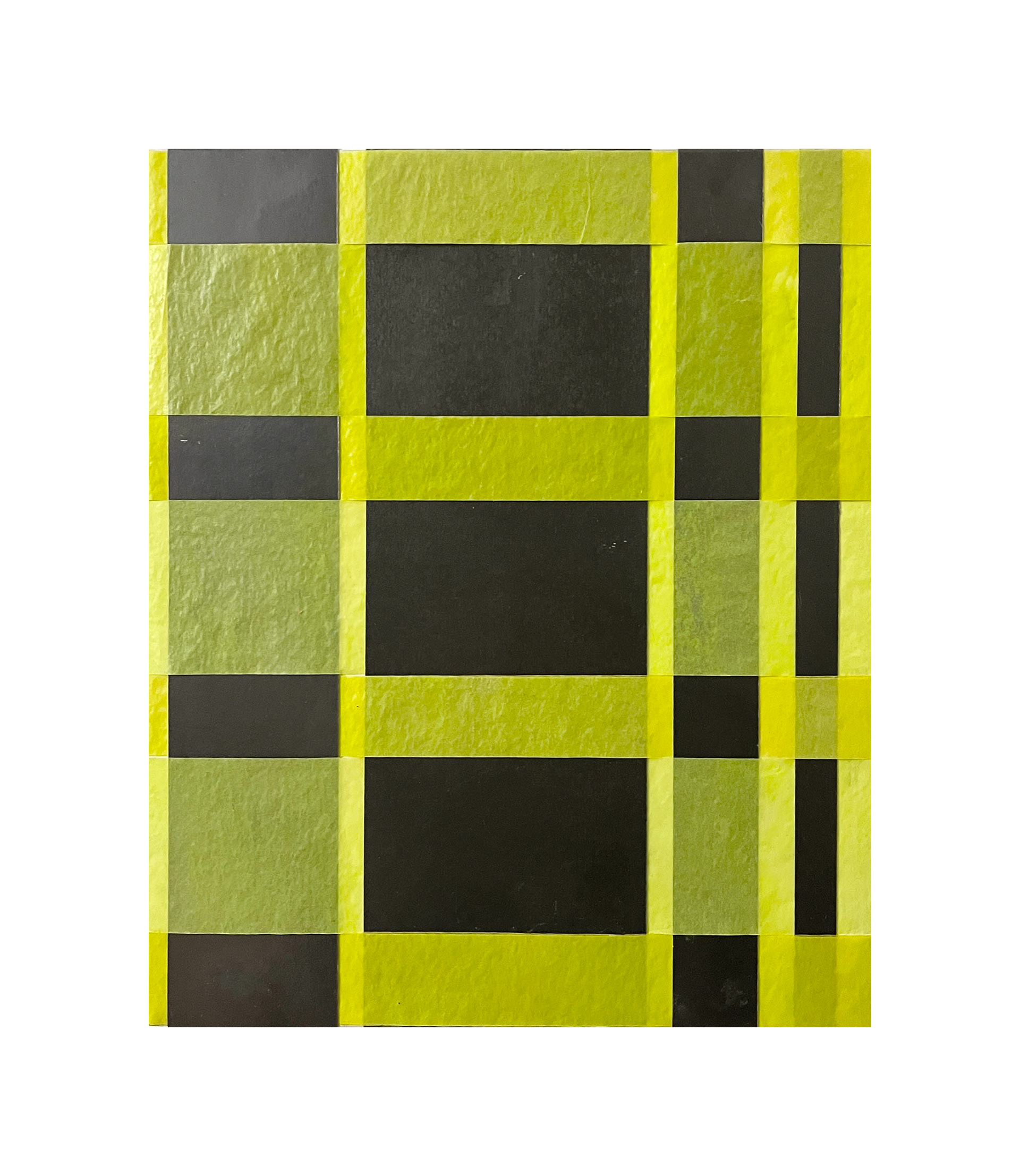 Woven Drawing 21 - ink on glassine & graphite on Heritage paper on board - 30 x 24 cm