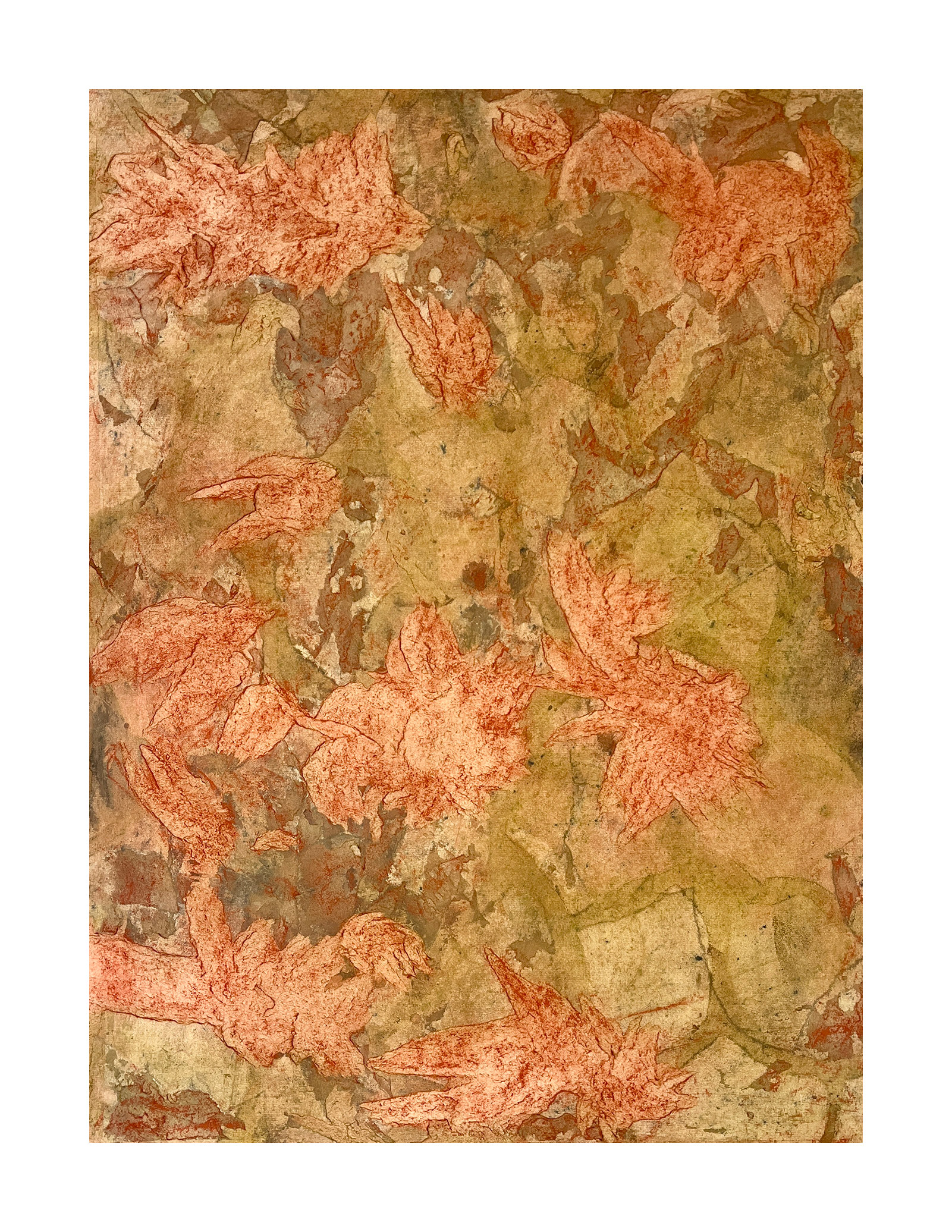 What Remains - graphite & soft pastel on Japanese paper on Heritage paper - 68 x 51 cm