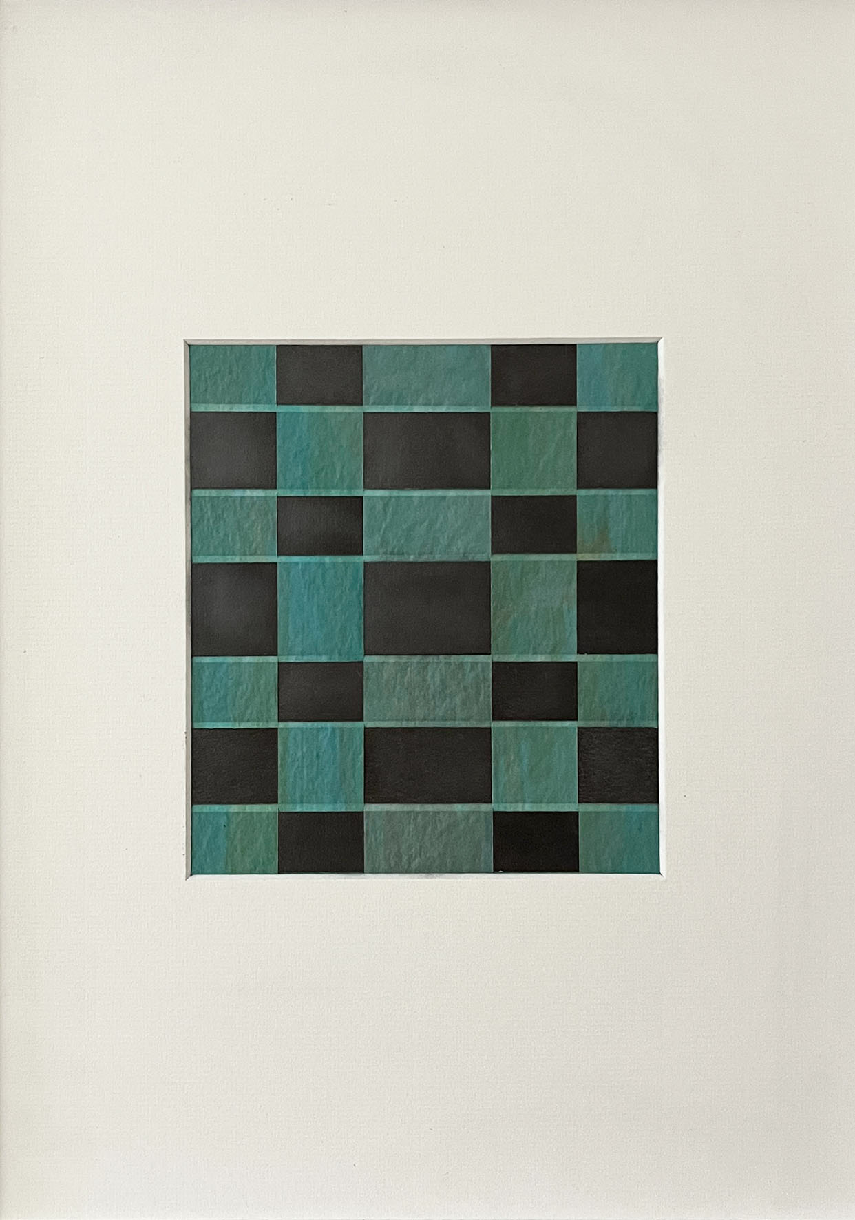 Woven Drawing 6 - ink on glassine & graphite on Heritage paper - 40 x 30 cm