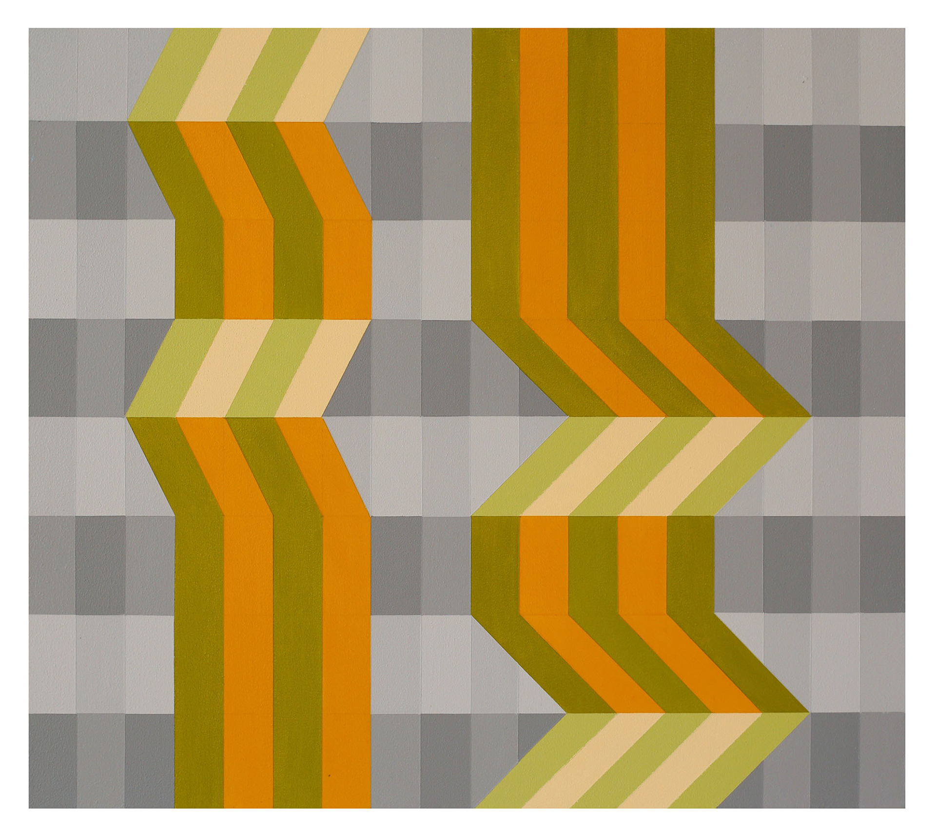 Meanderings of the Mind, 2015 - acrylic on board, 40 x 45 cm