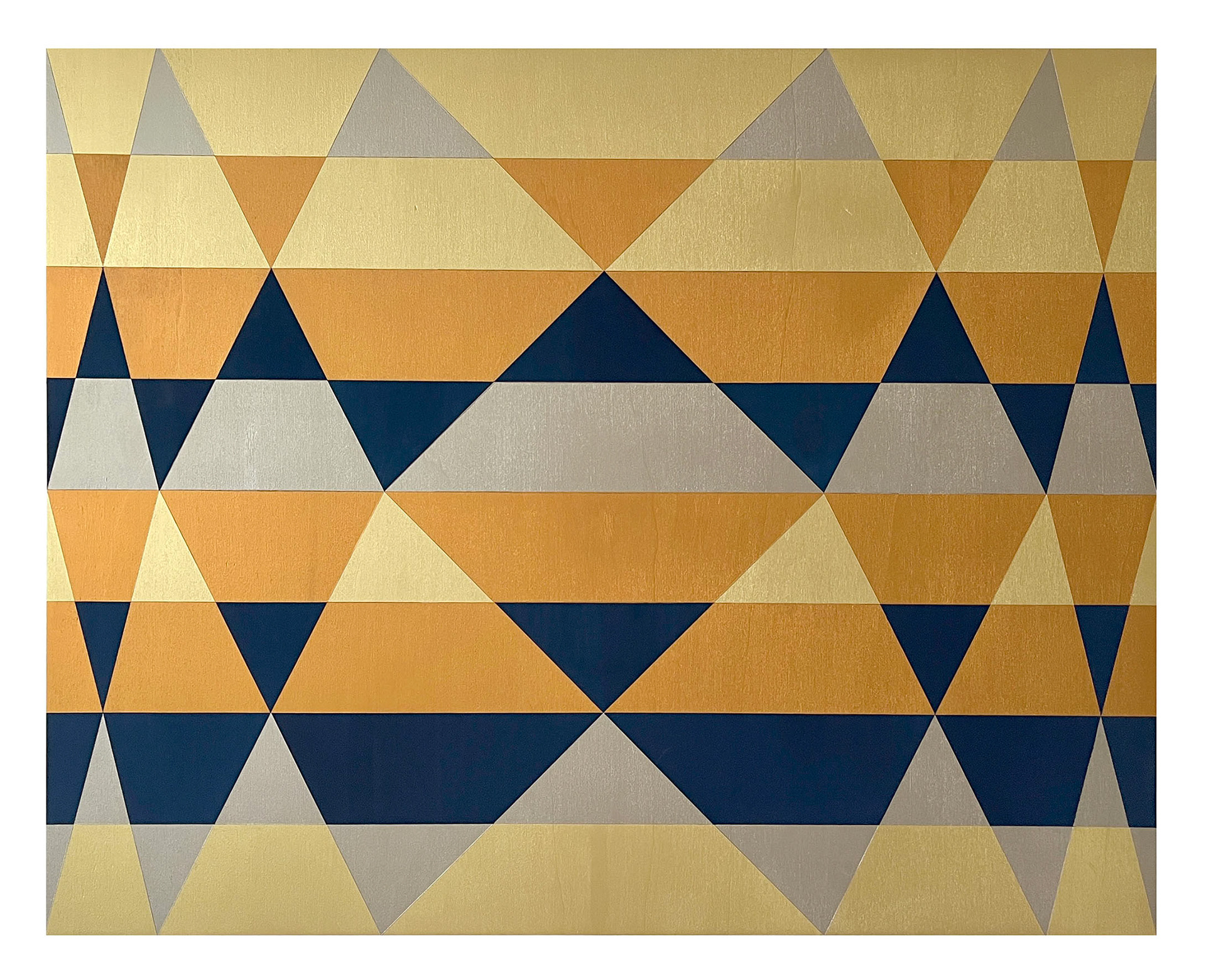 Turning a Corner, 2022 - acrylic on plywood panel, 80 x 100 cm