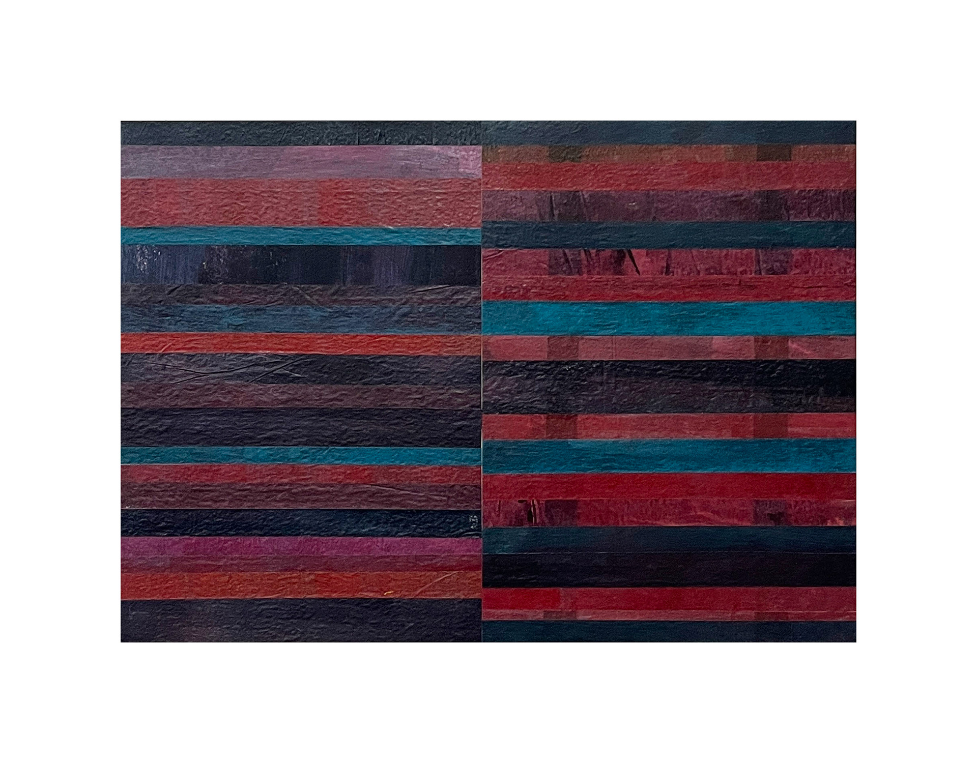 Transition 16 - ink on glassine on Heritage paper - 32.3 x 44.2 cm