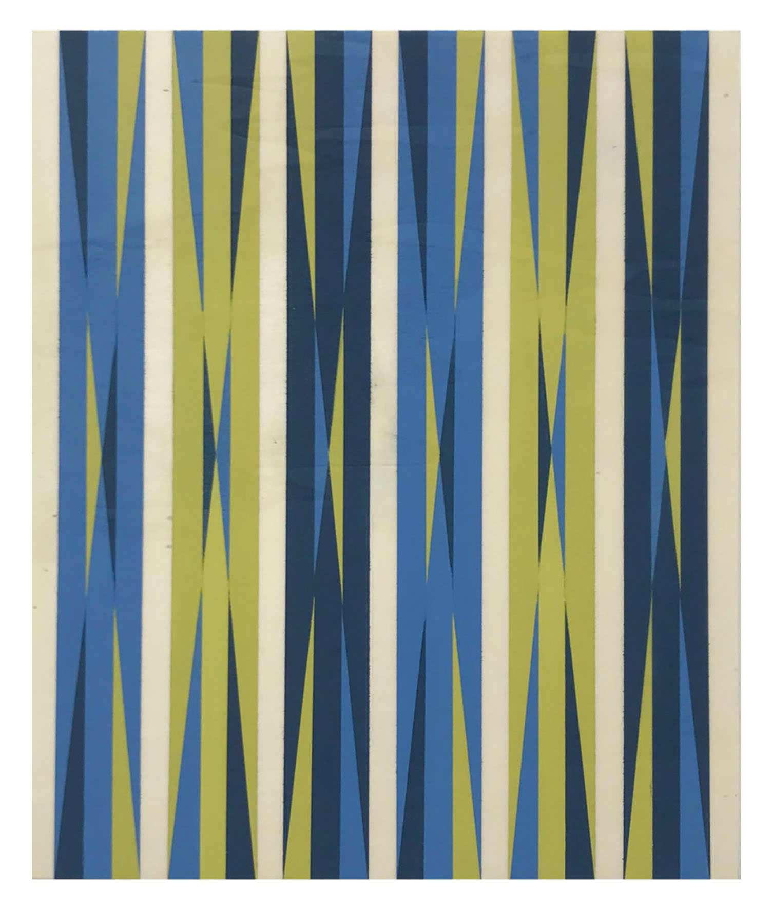 Fitful, 2020 - acrylic on plywood panel, 30 x 25 cm