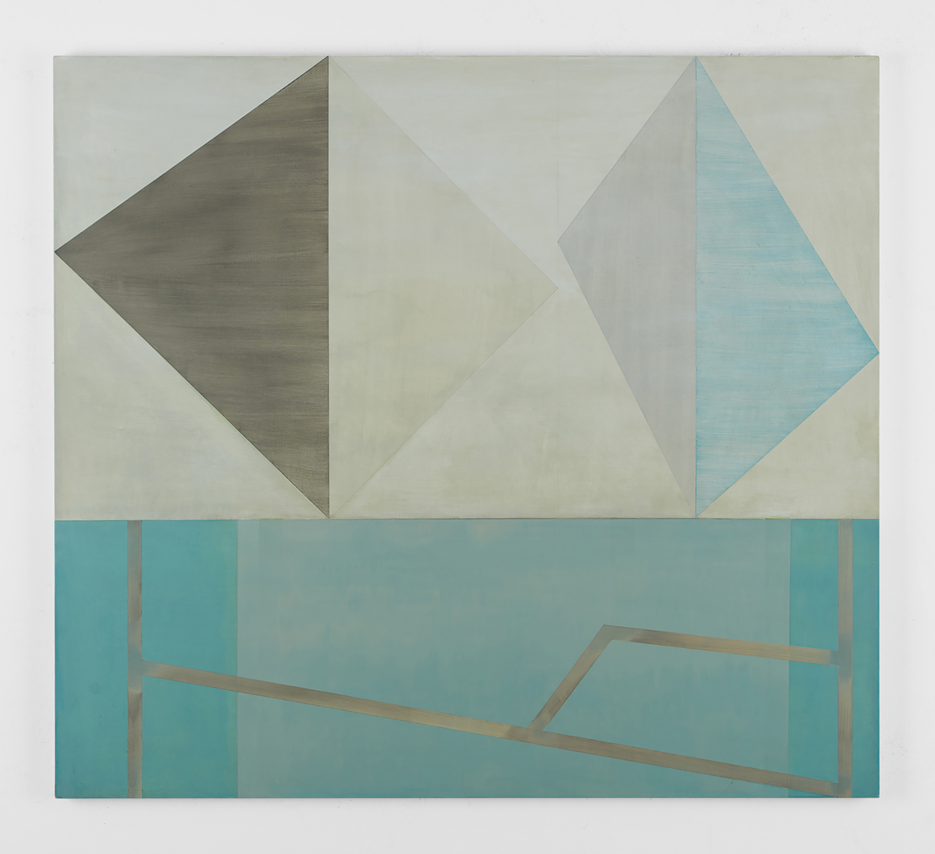 Turn Me Agin, 2016 - acrylic on board, 80 x 90 cm