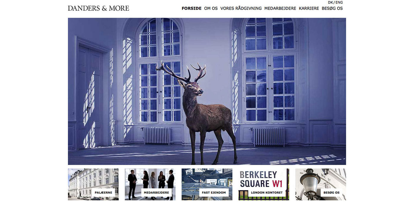 Webdesign for Danders & More