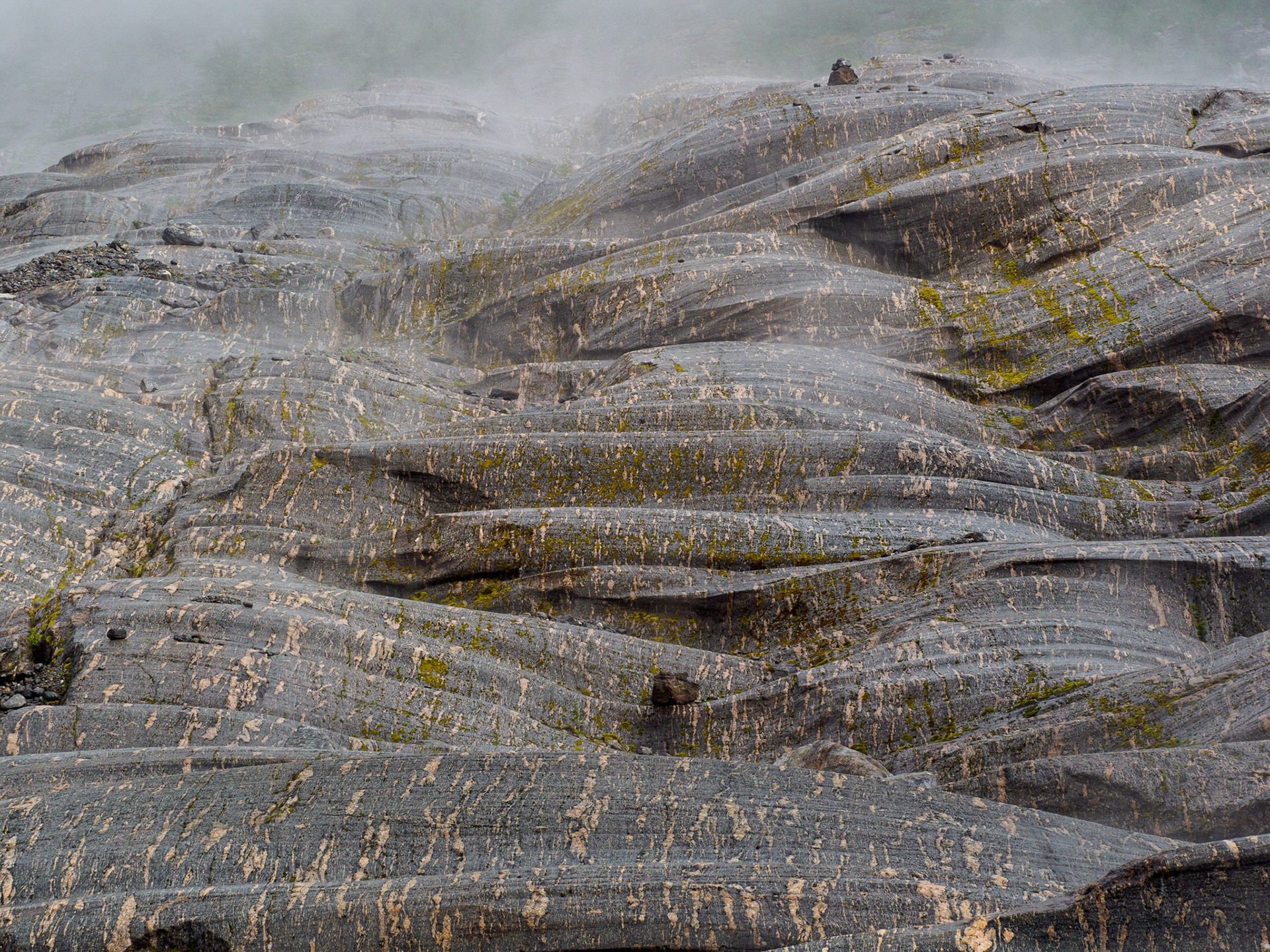 Svaberg ved Svartisen