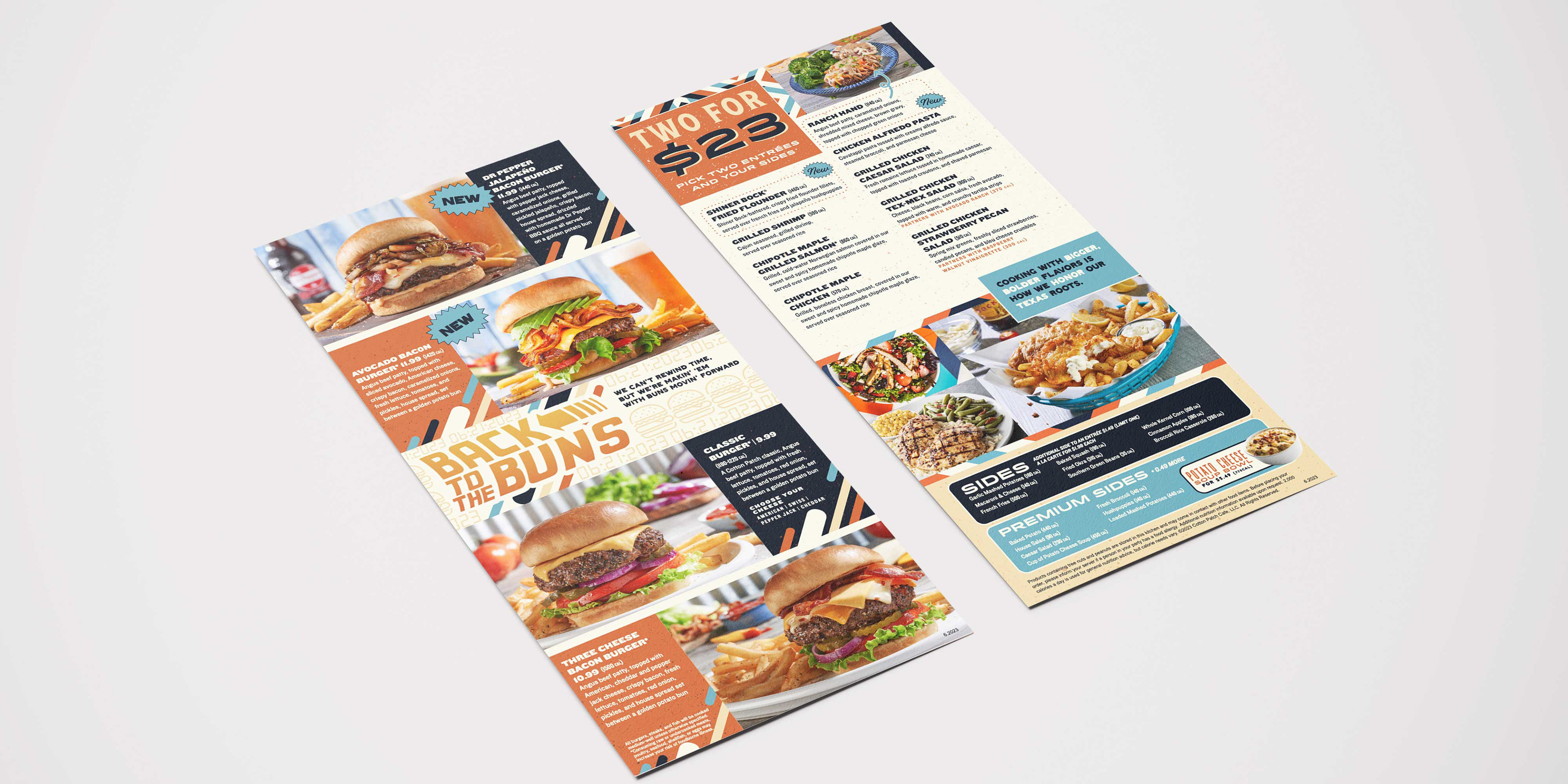 menu insert