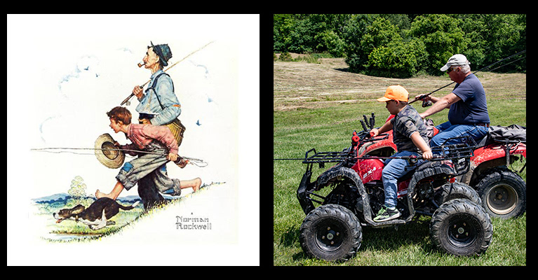 Grandpa and Me: Fishing