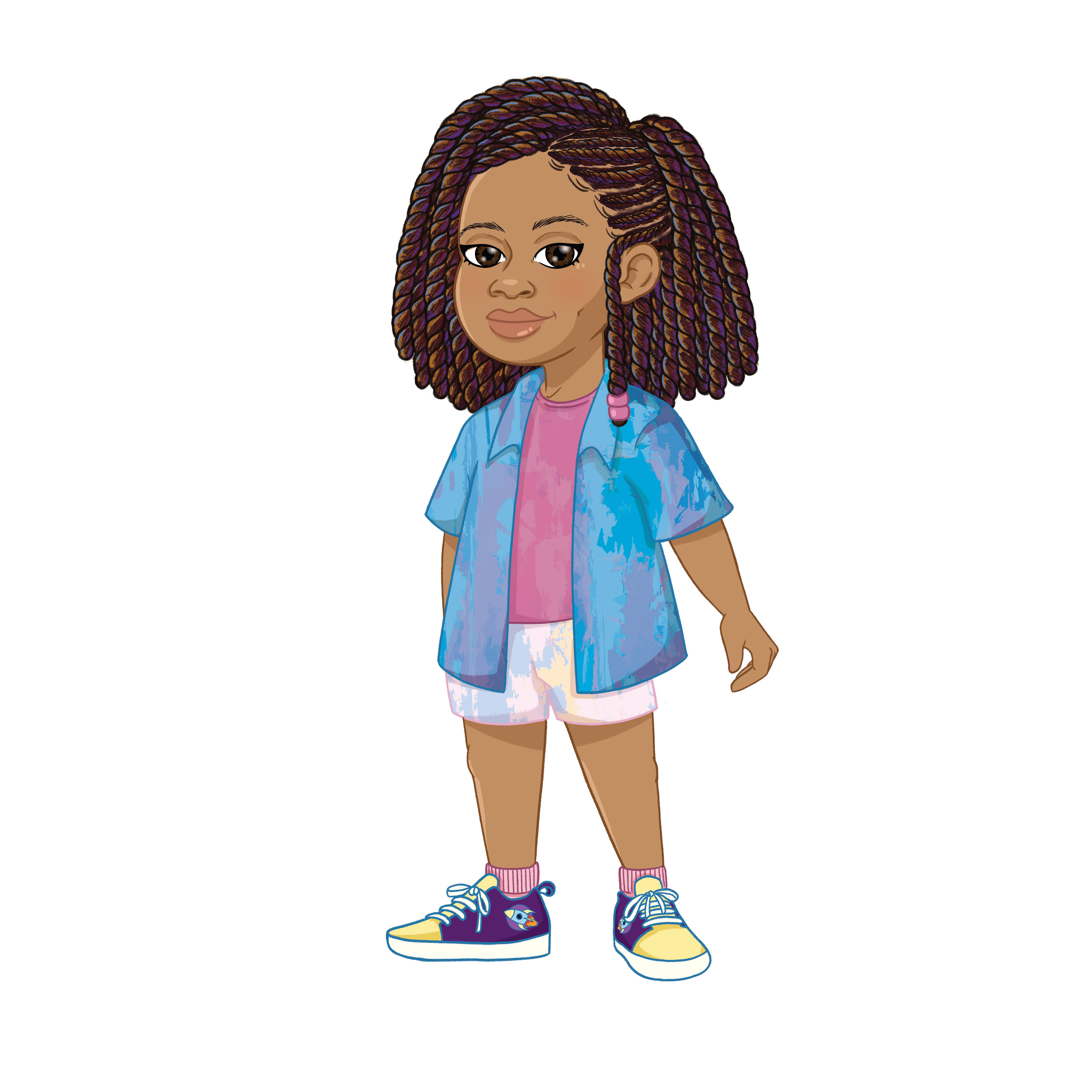 My Crown My Way Character Design