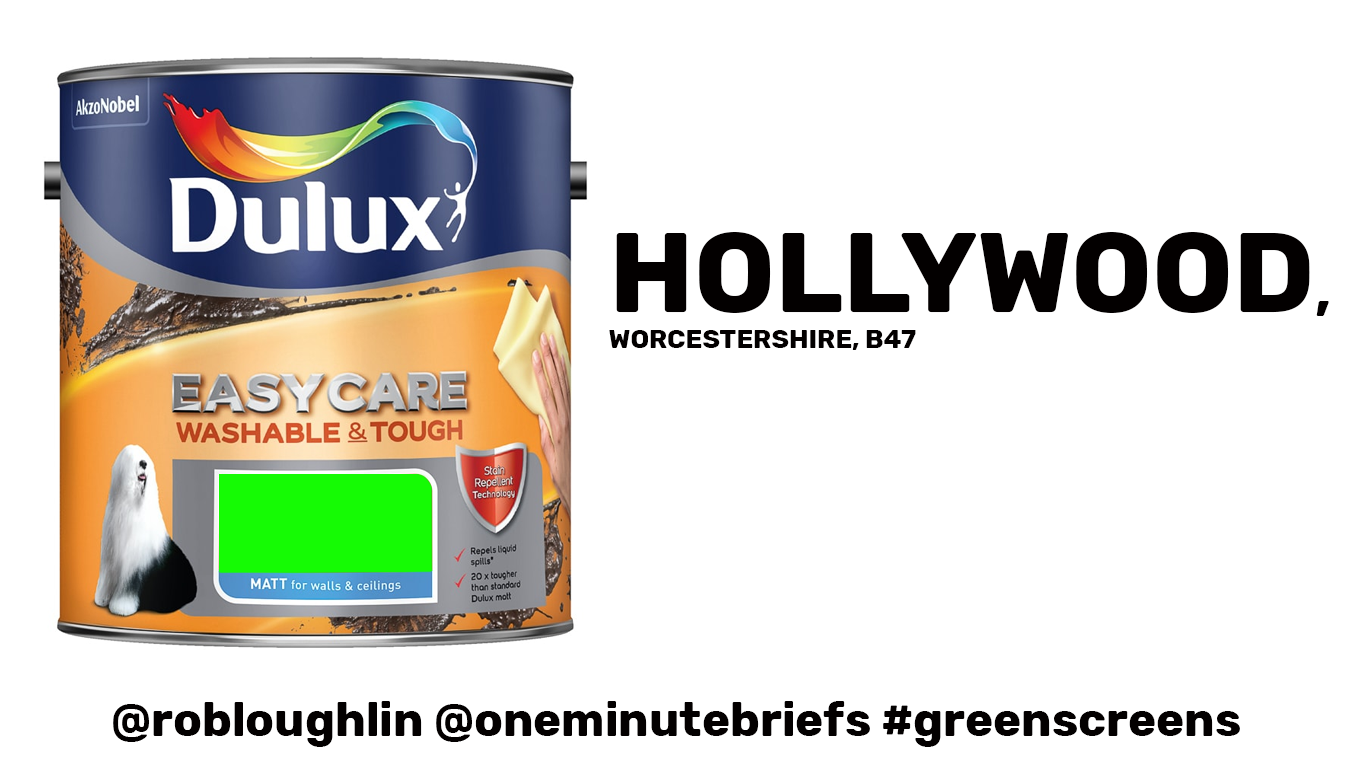 #GREENSCREENS