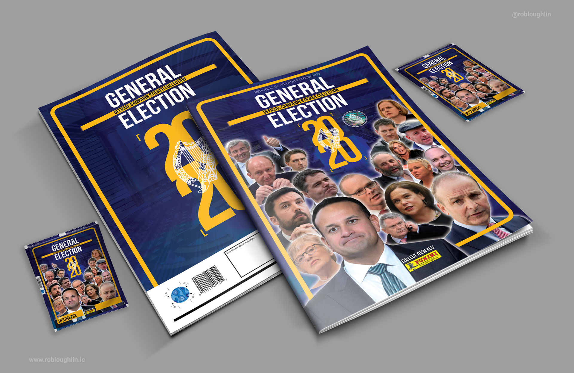 general election sticker album