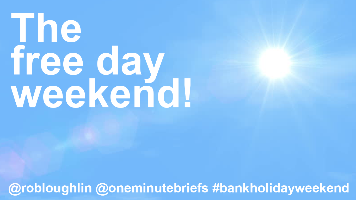 #BANKHOLIDAYMONDAY