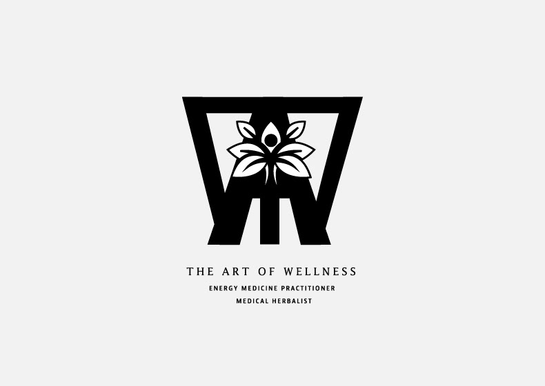 The Art of Wellness Conceptual Logo Design