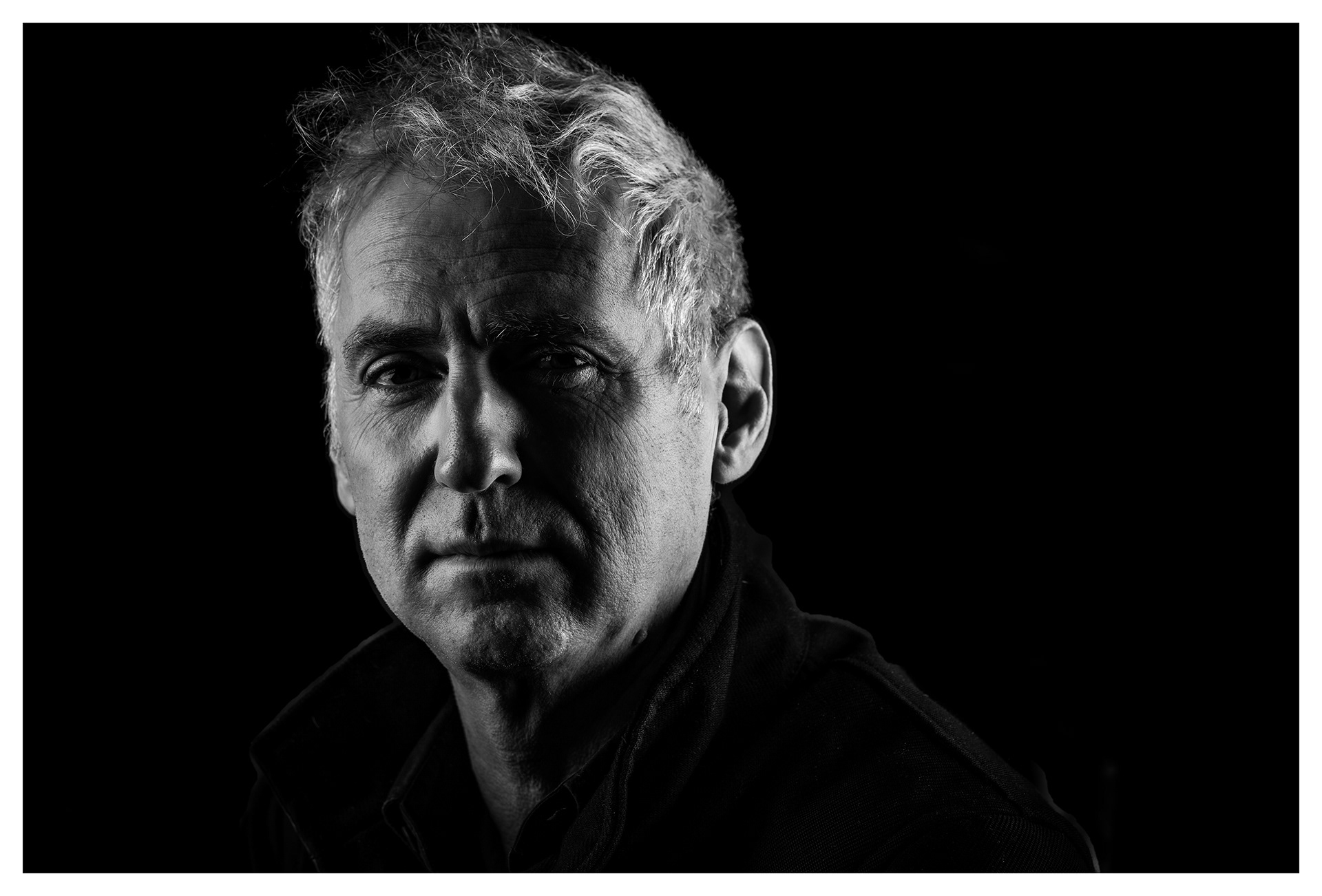 Rafael May Black and White Portrait