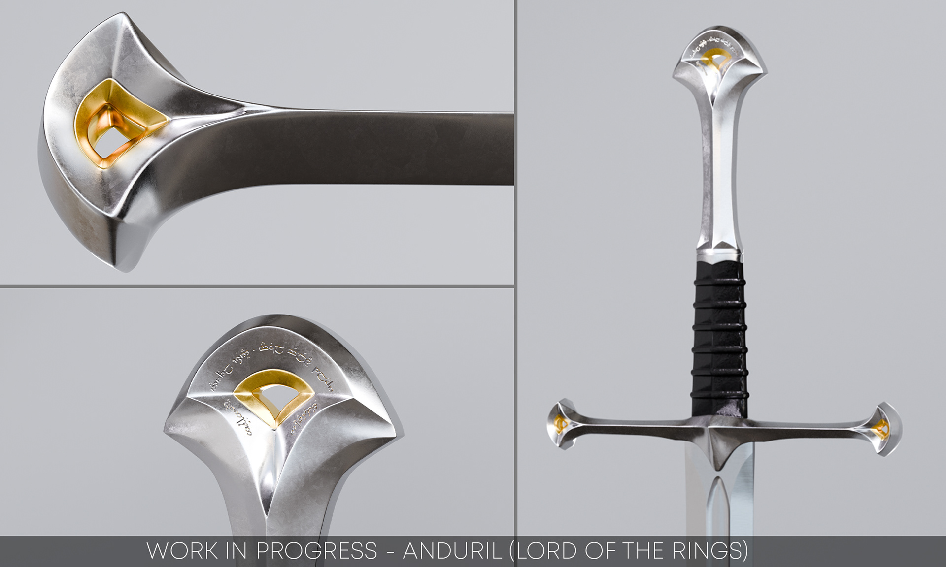 Anduril / Narsil - Work in progress