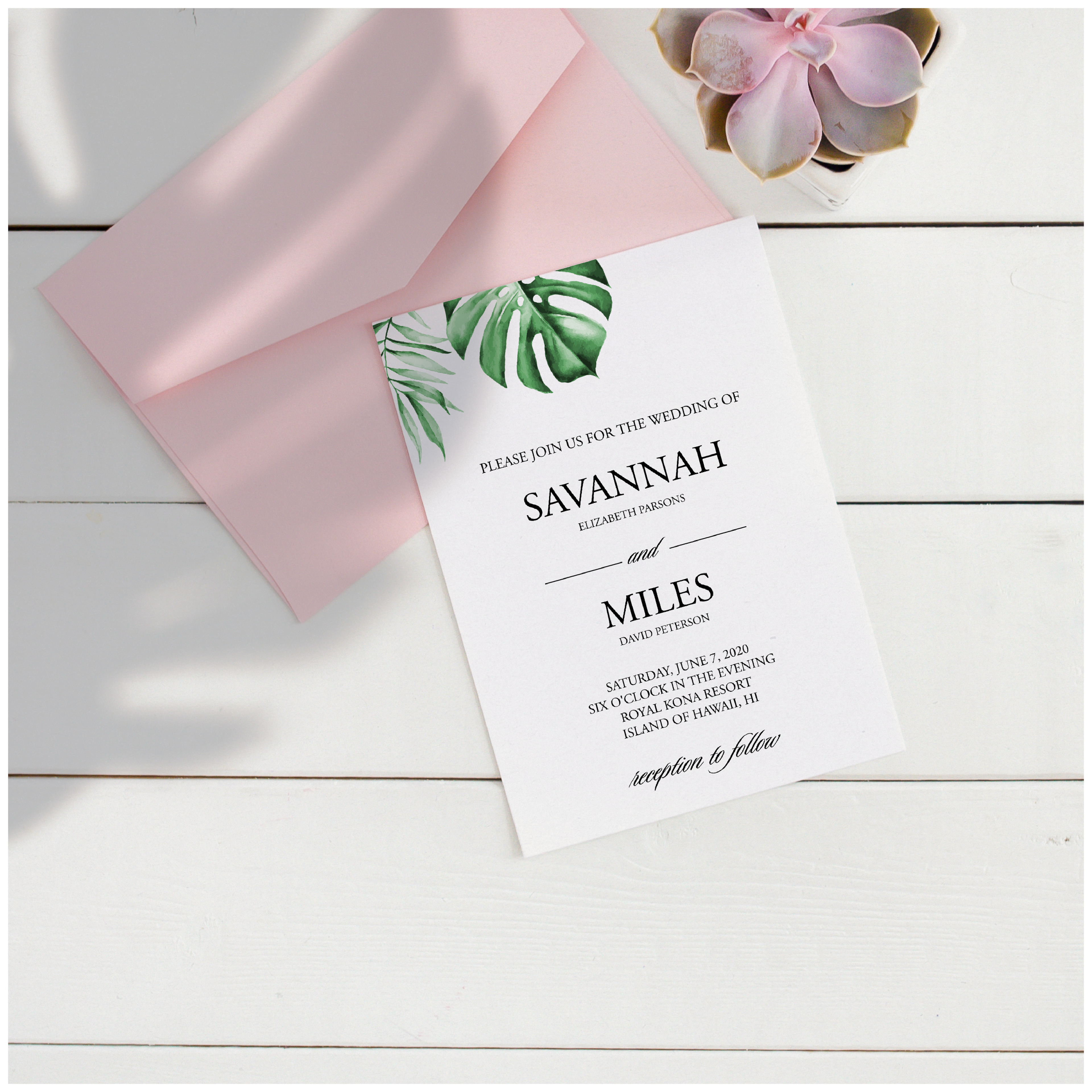 Tropical Greenery Collection
