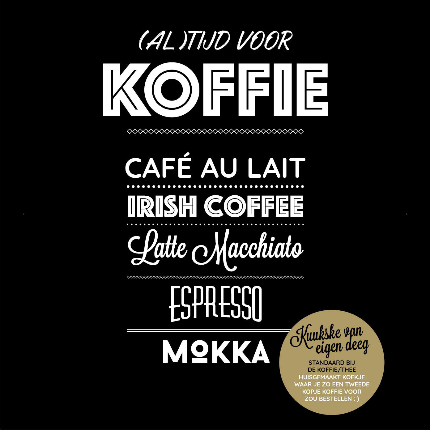 Brasserie CIS koffiehoek