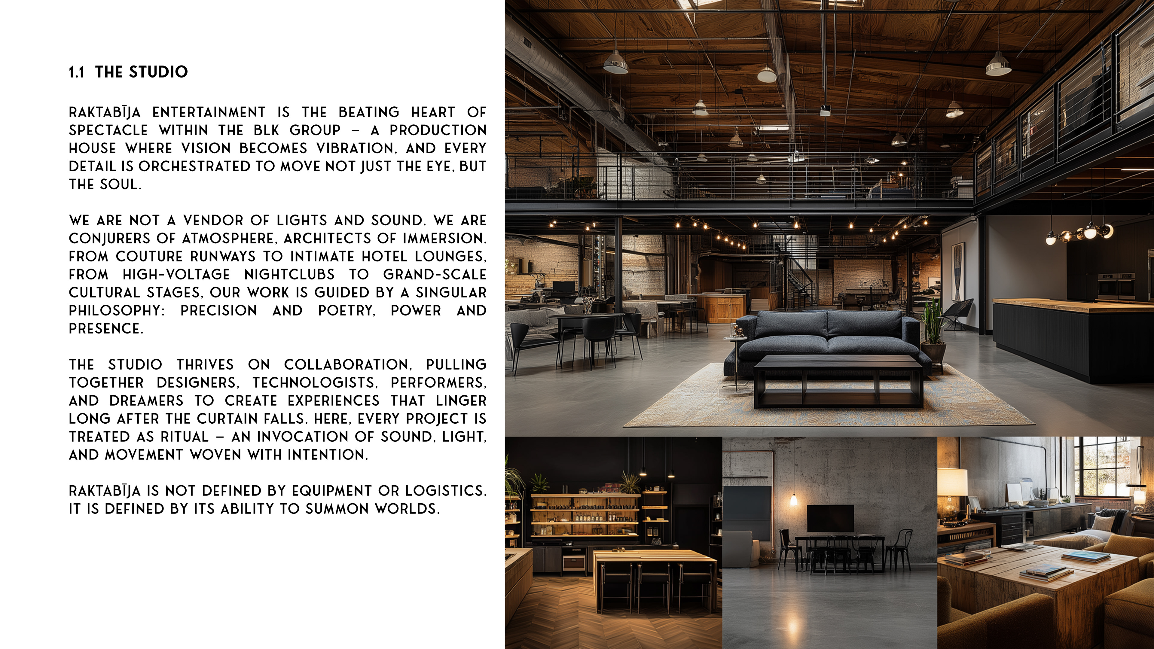 Raktabīja Entertainment - Concept Development