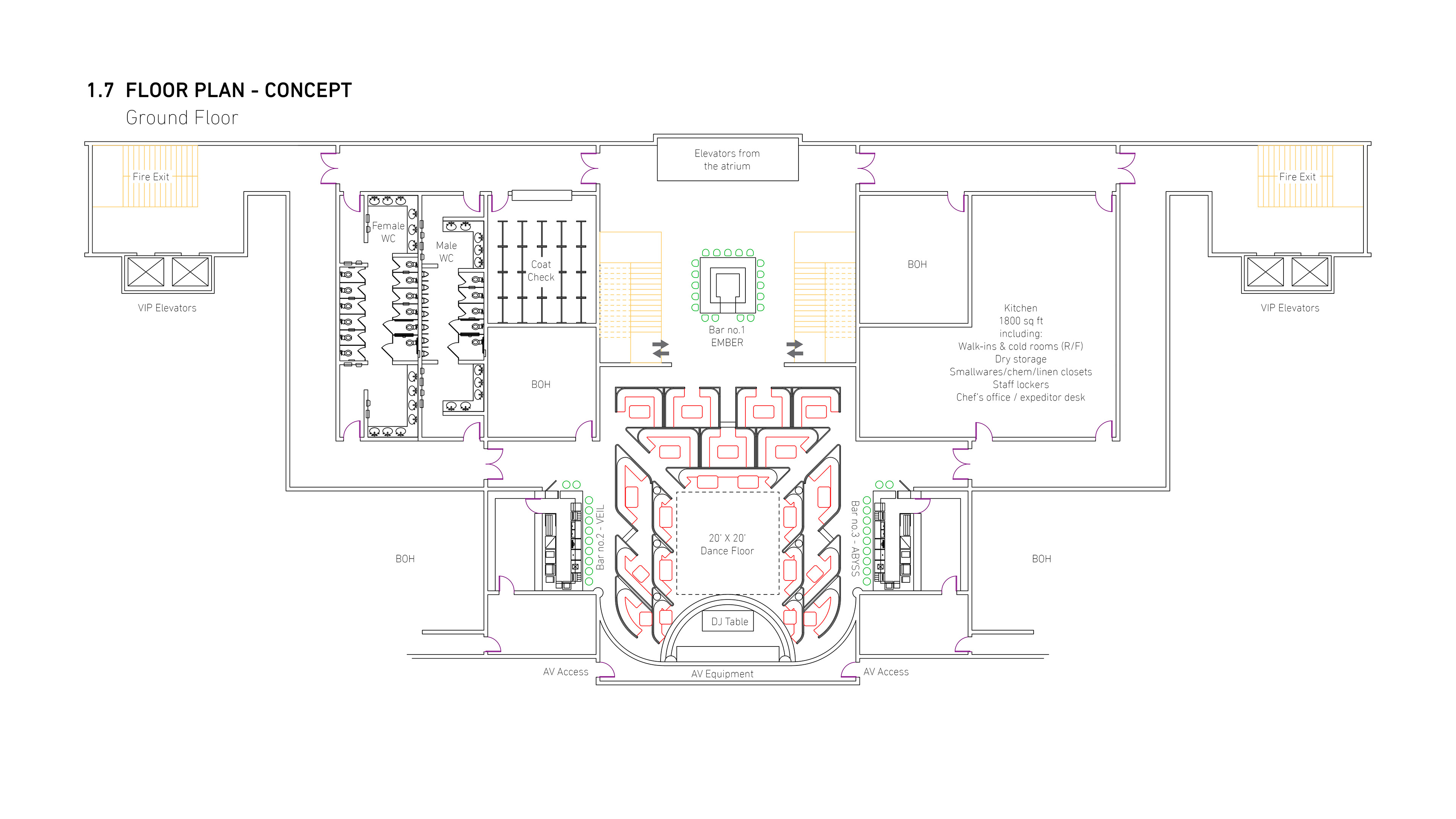 HELL The Club - Concept Development