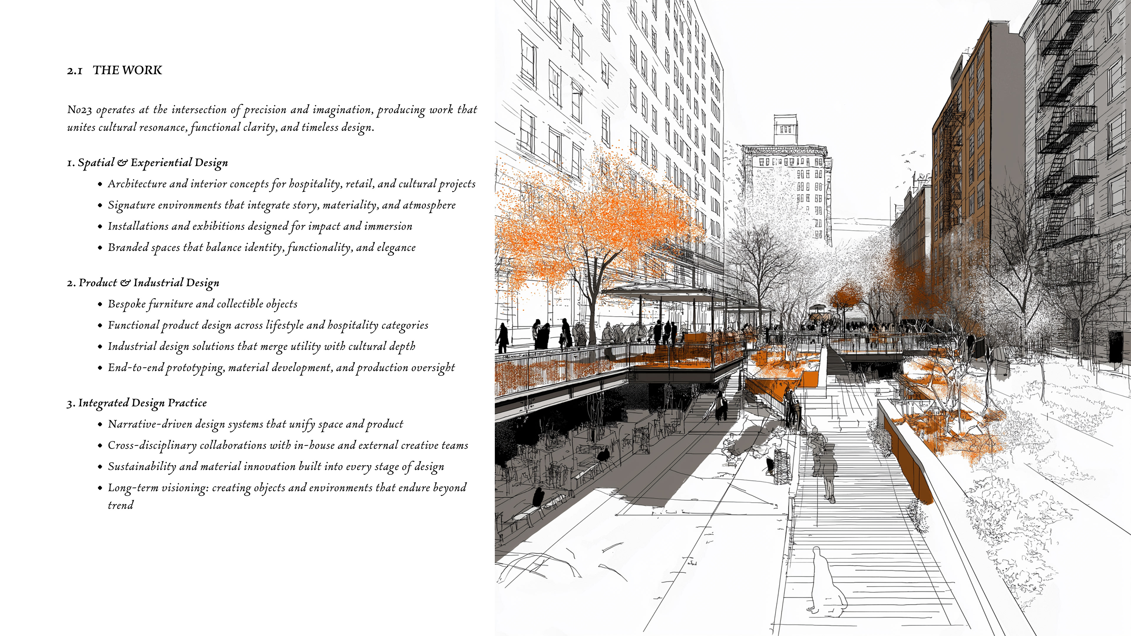 No23 Studio - Concept Development