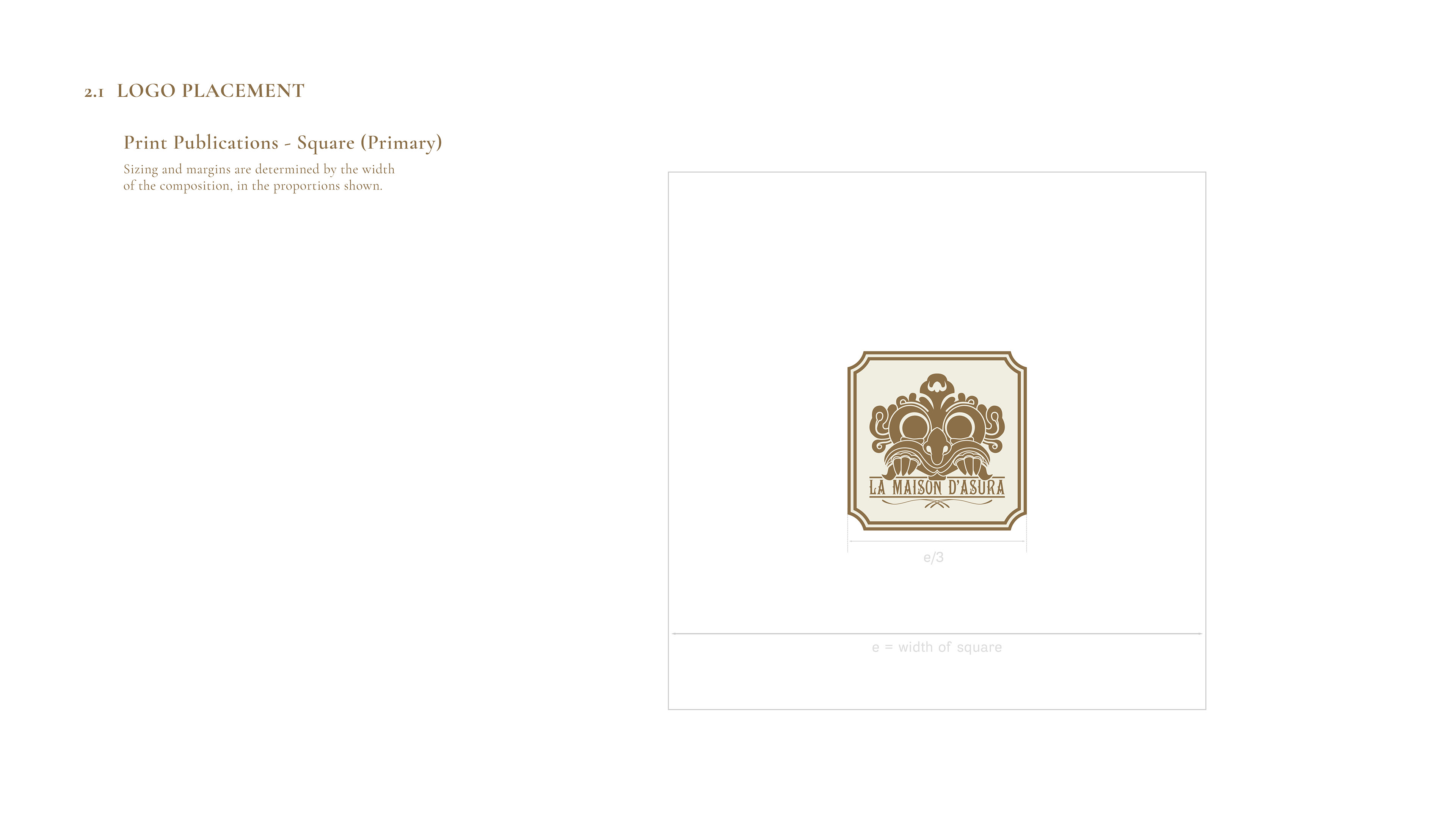 La Maison d'Asura - Brand Guidelines