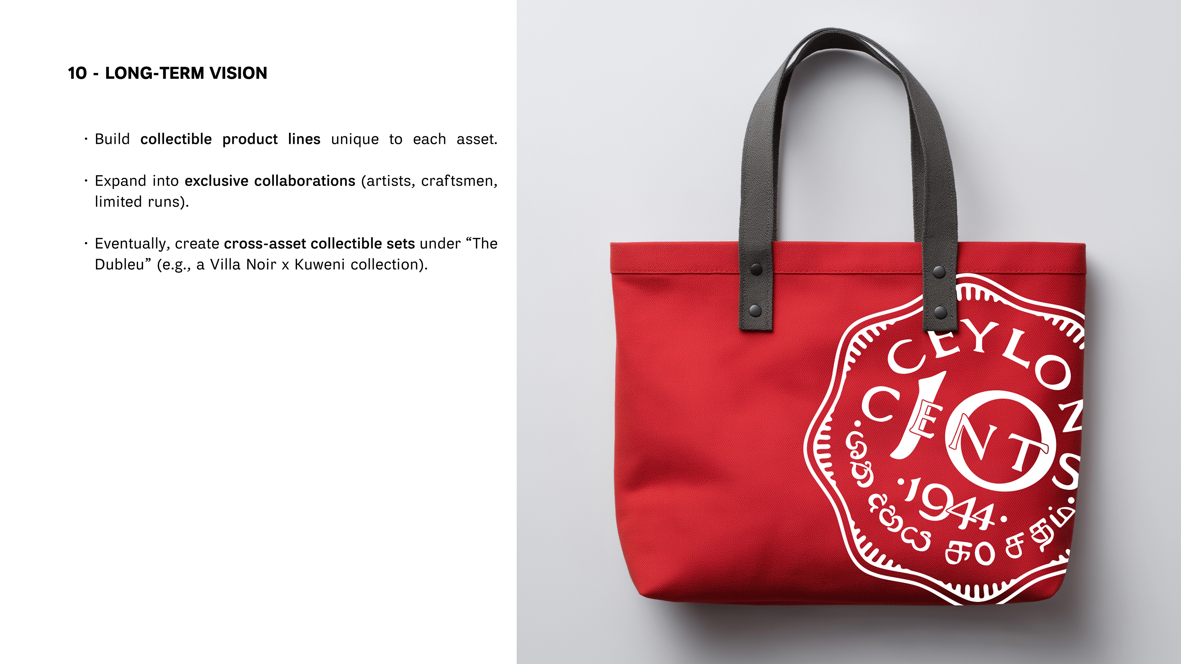 The Dubleu - Product Development Guideline