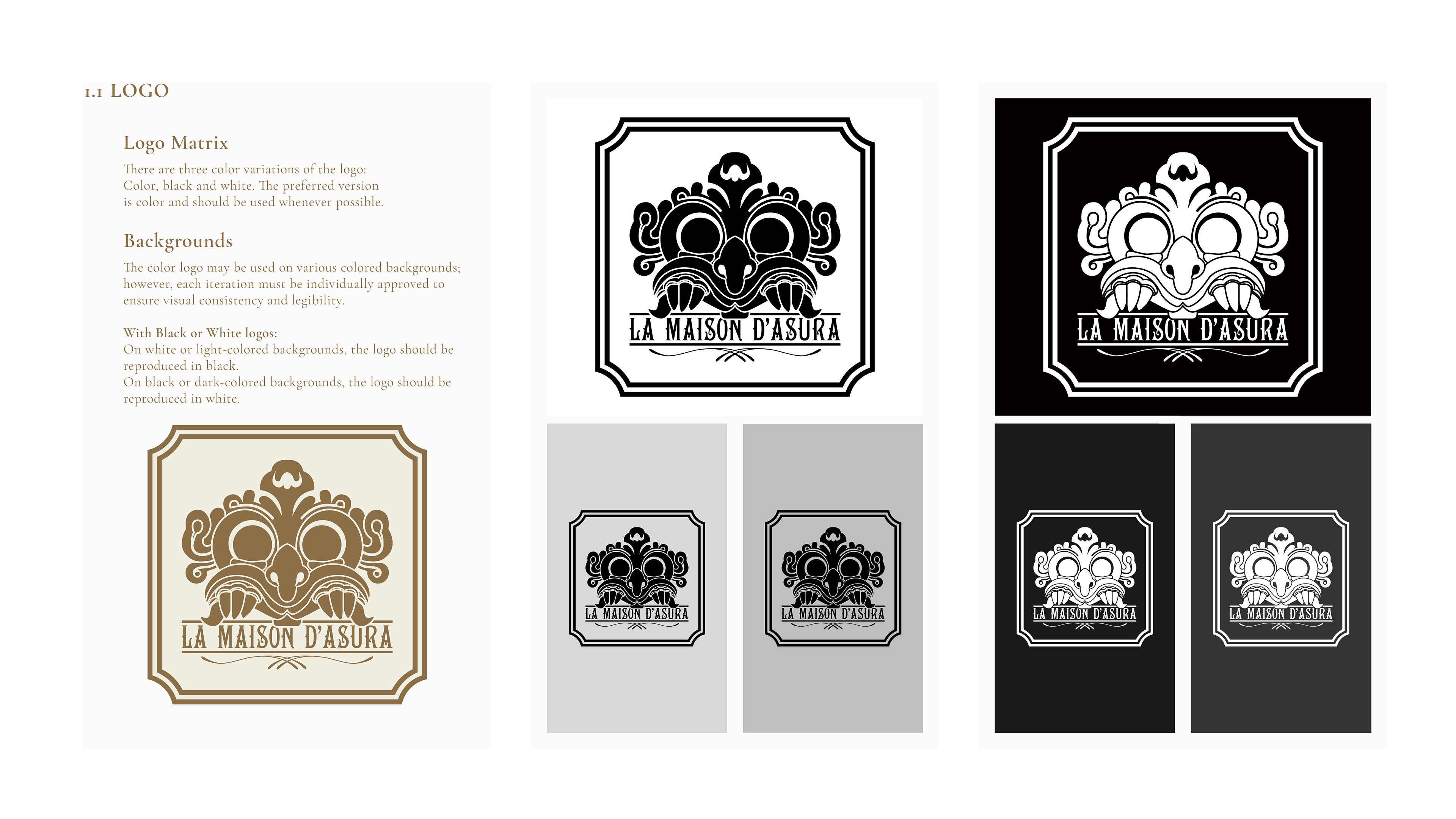 La Maison d'Asura - Brand Guidelines