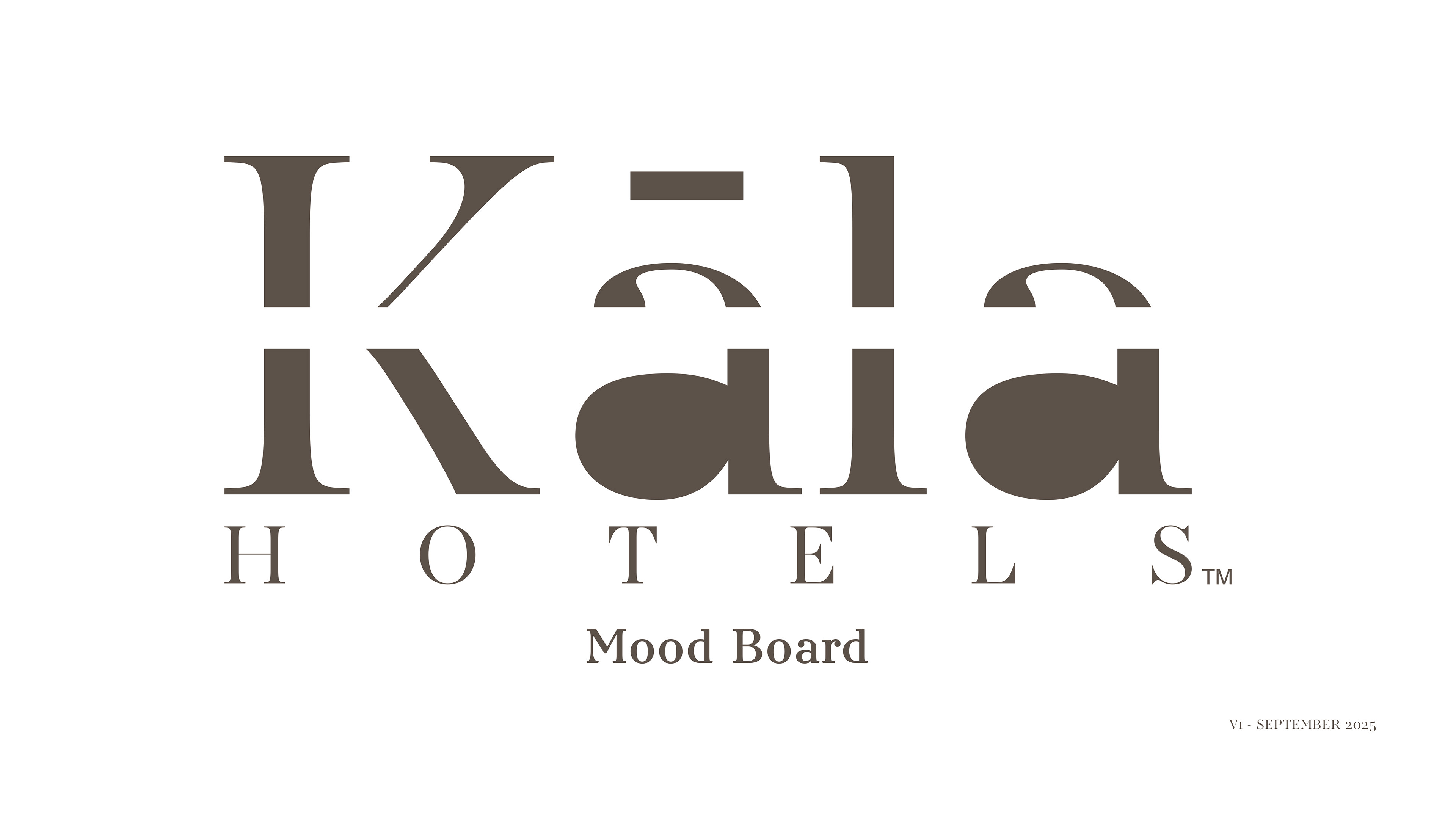 Kāla Hotels - Mood Board